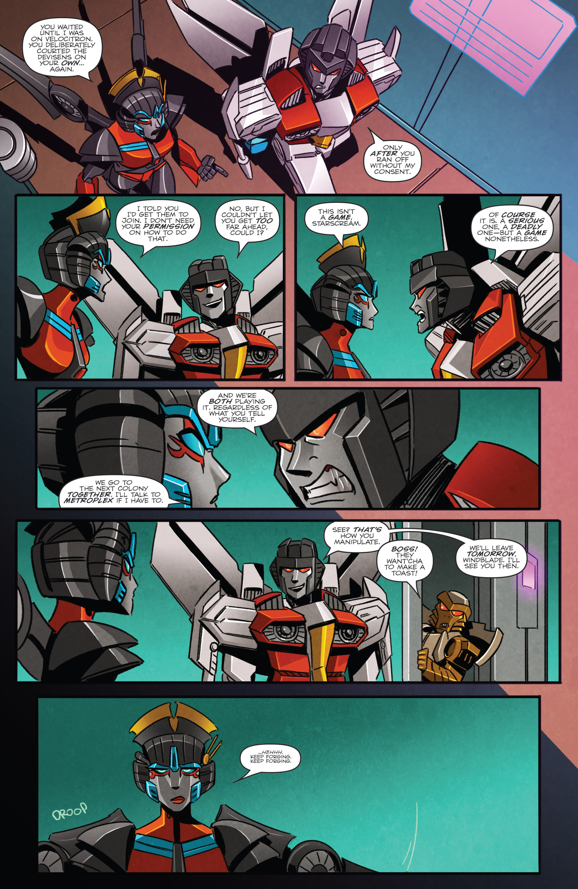 Read online The Transformers: Windblade (2015) comic -  Issue #6 - 14