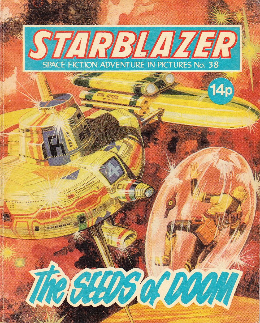 Read online Starblazer comic -  Issue #38 - 1
