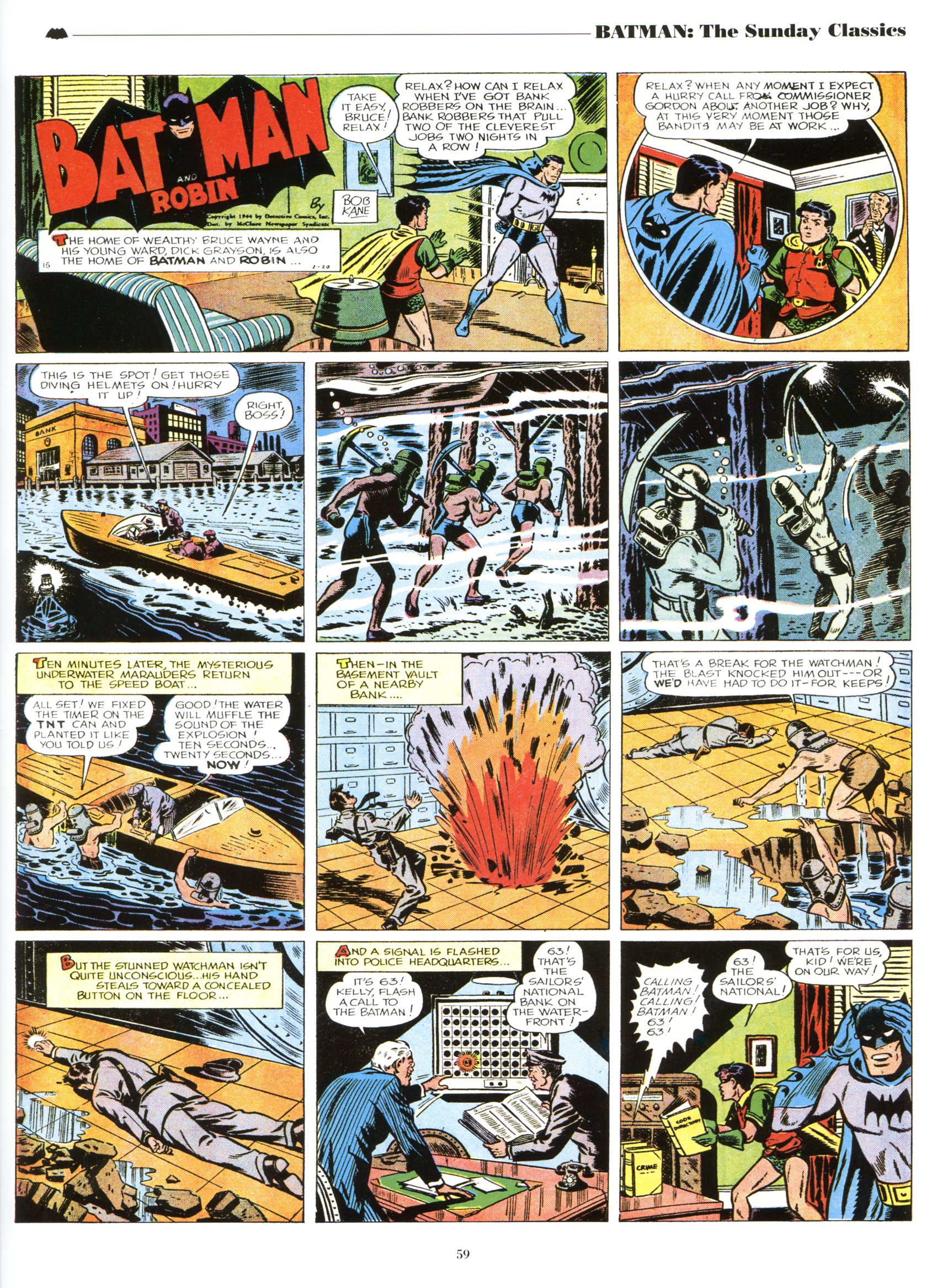 Read online Batman: The Sunday Classics comic -  Issue # TPB - 65