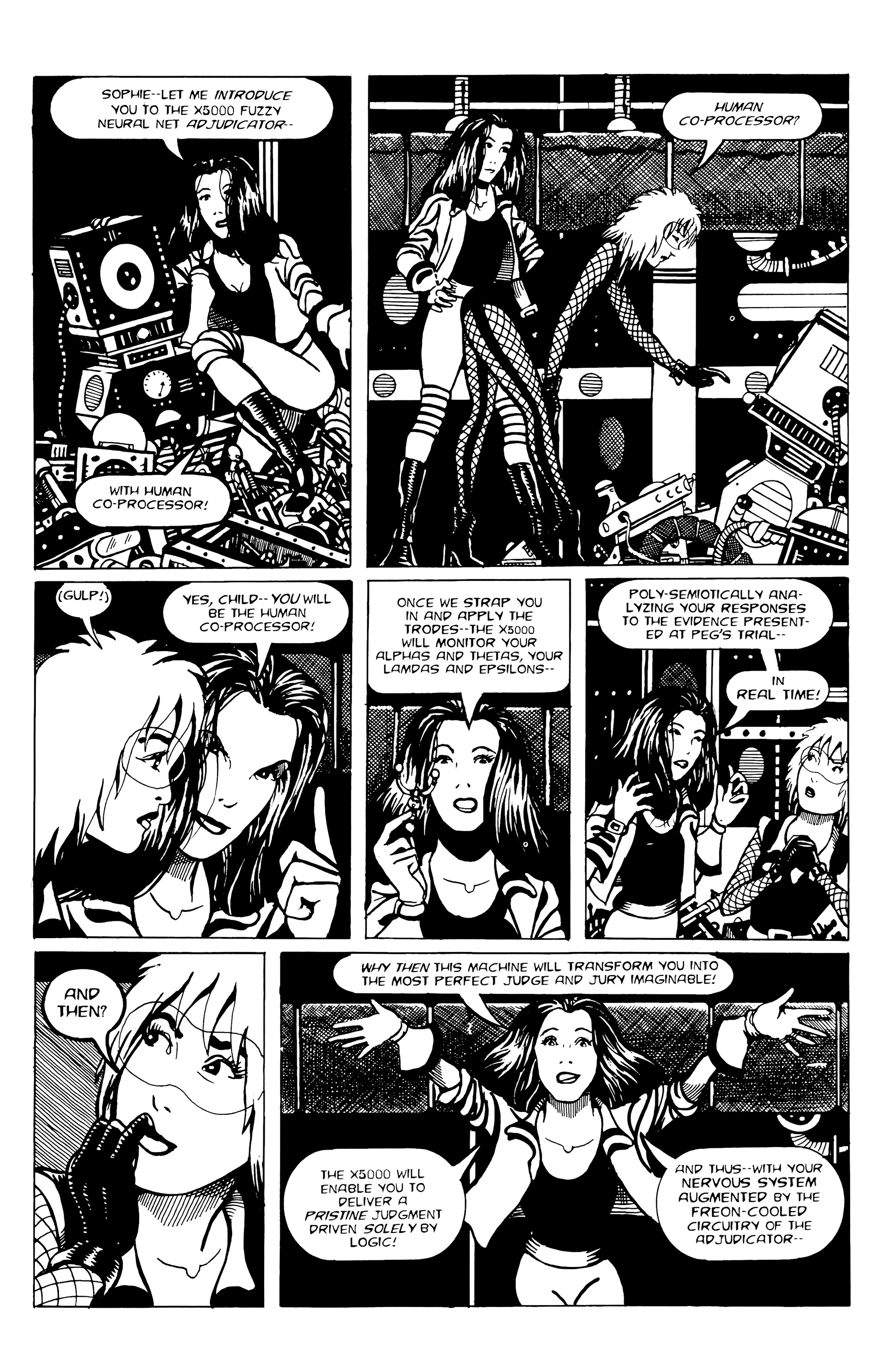 Read online Strange Attractors (1993) comic -  Issue #6 - 8