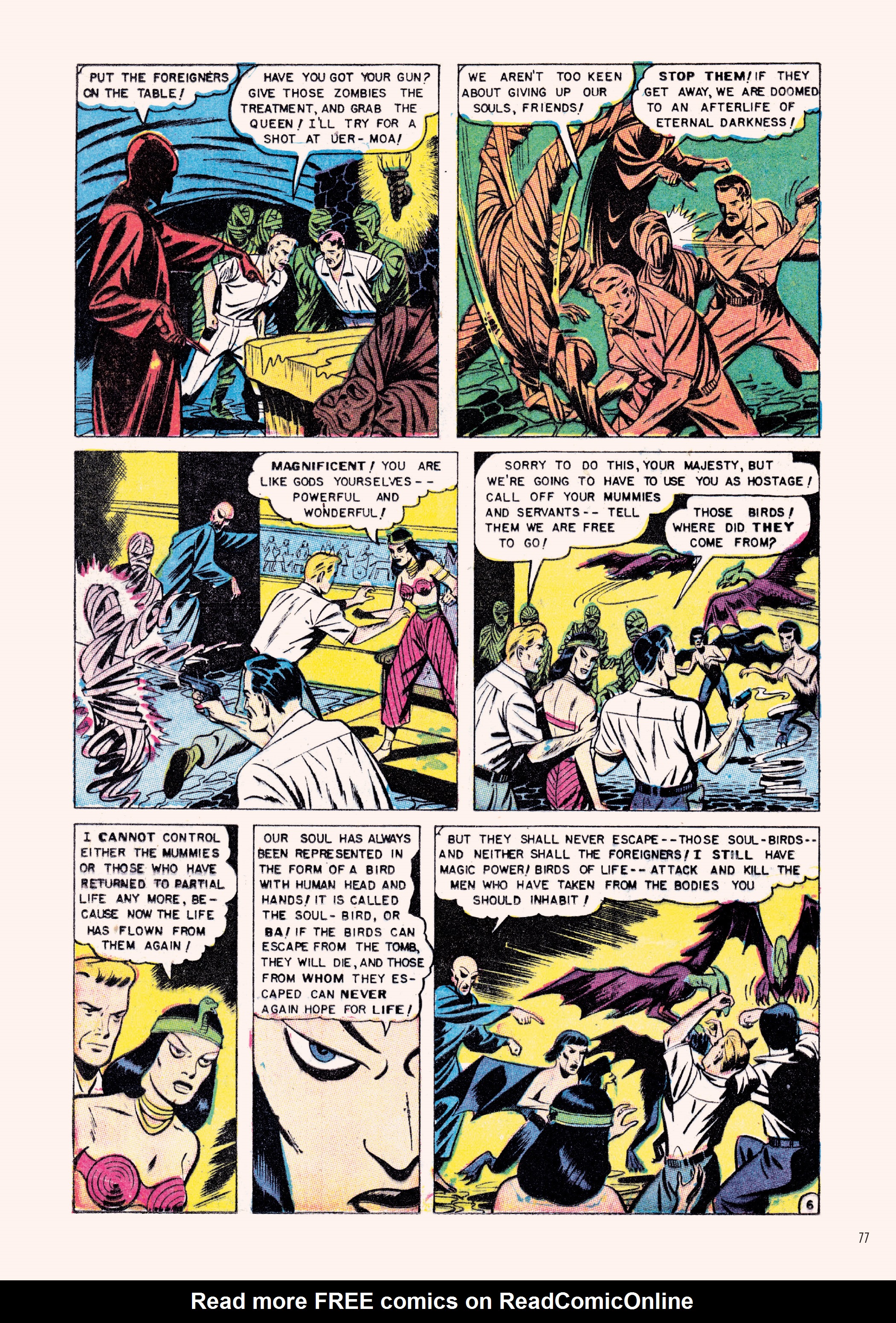 Read online Classic Monsters of Pre-Code Horror Comics: Mummies comic -  Issue # TPB - 77