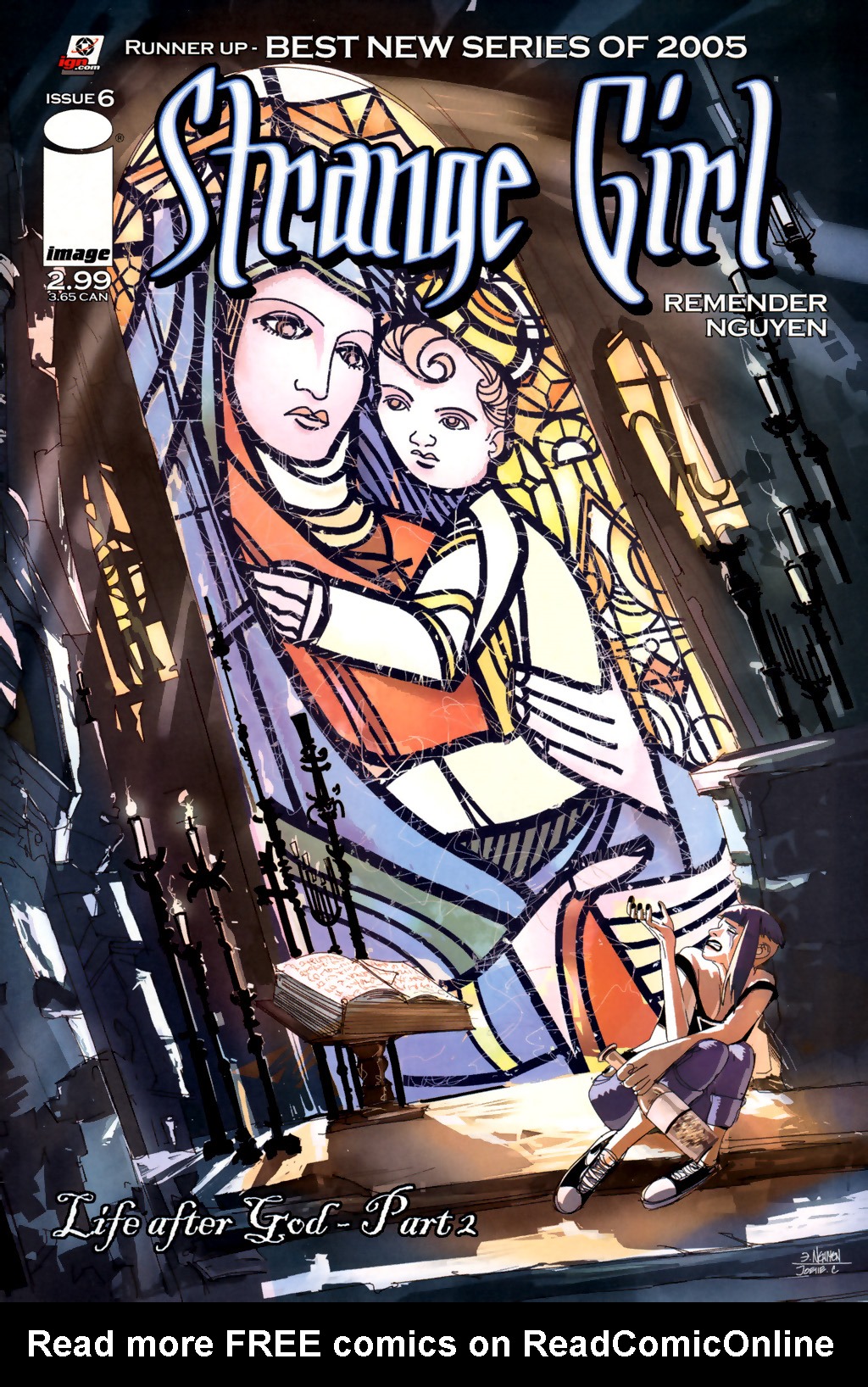 Read online Strange Girl comic -  Issue #6 - 1