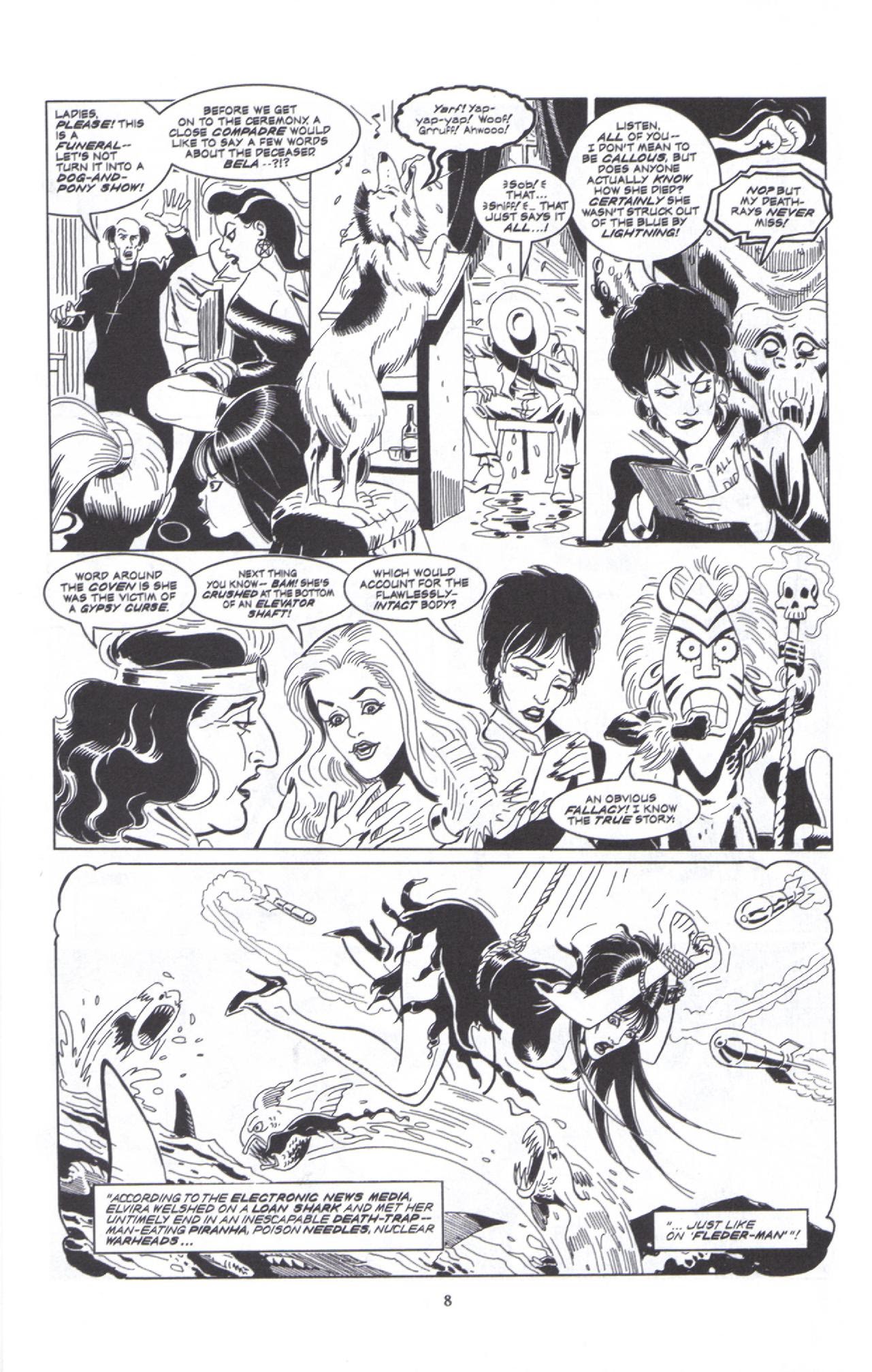 Read online Elvira, Mistress of the Dark comic -  Issue #100 - 10