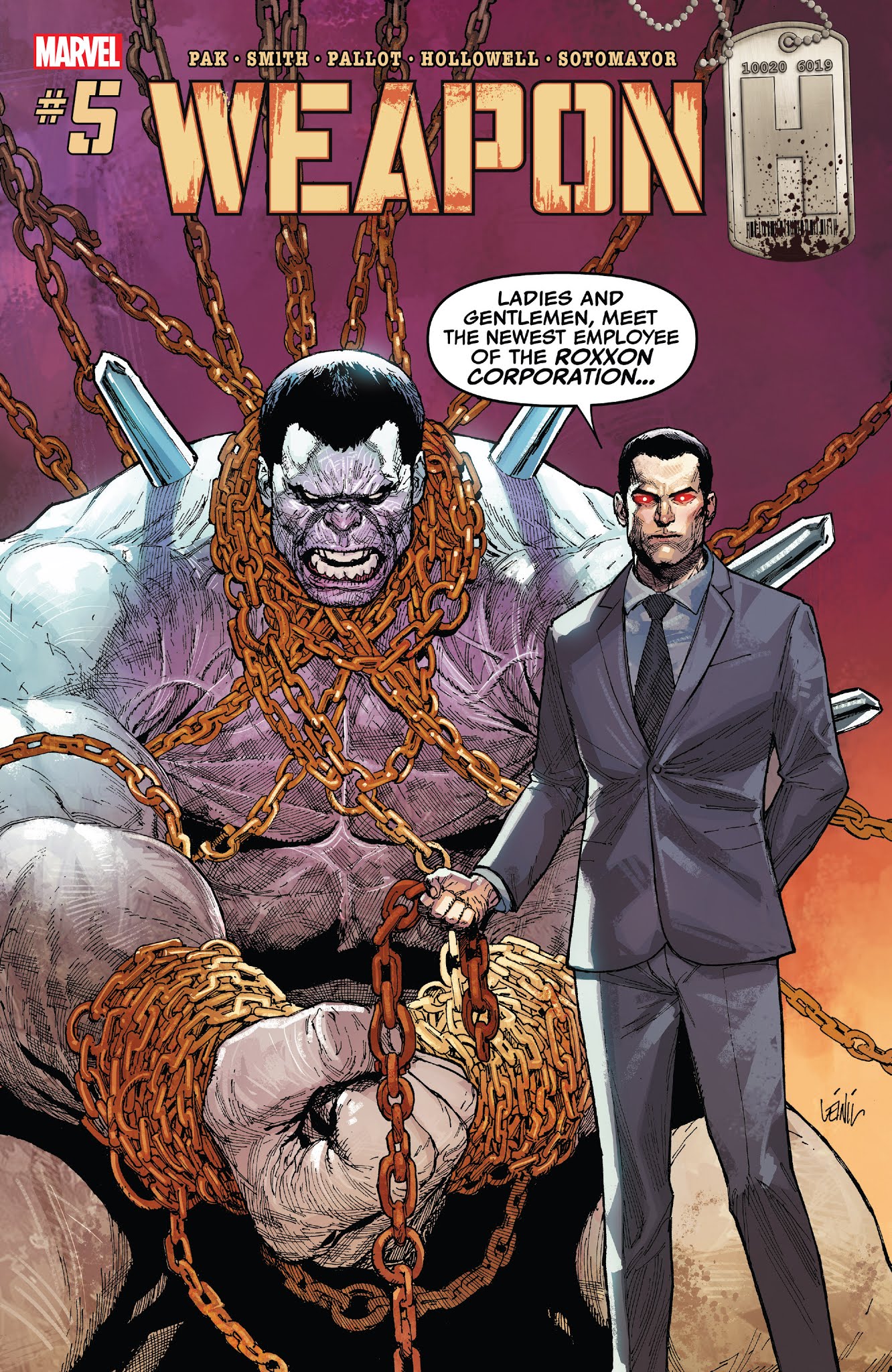 Read online Weapon H comic -  Issue #5 - 1