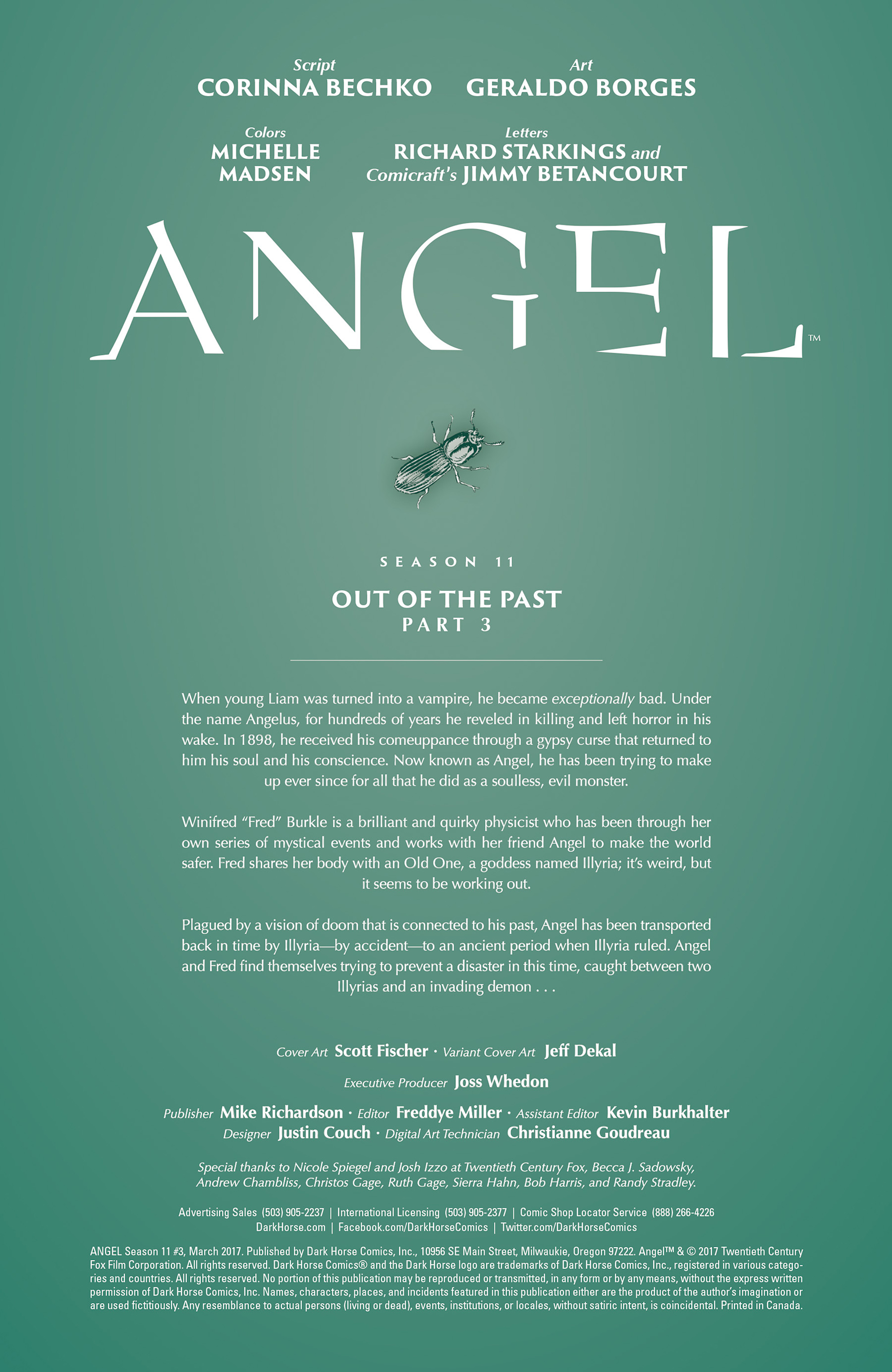Read online Angel Season 11 comic -  Issue #3 - 2