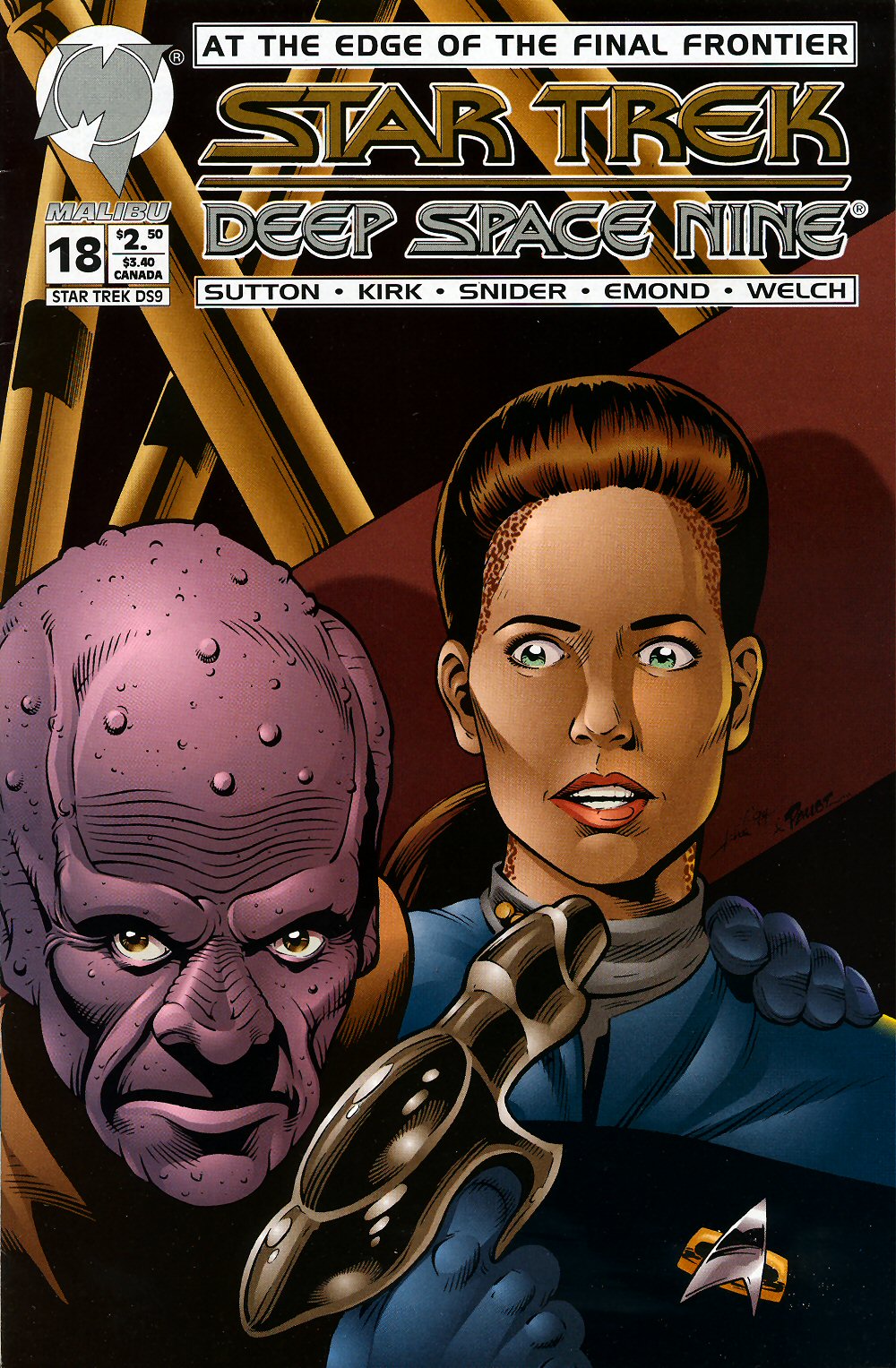 Read online Star Trek: Deep Space Nine (1993) comic -  Issue #18 - 1