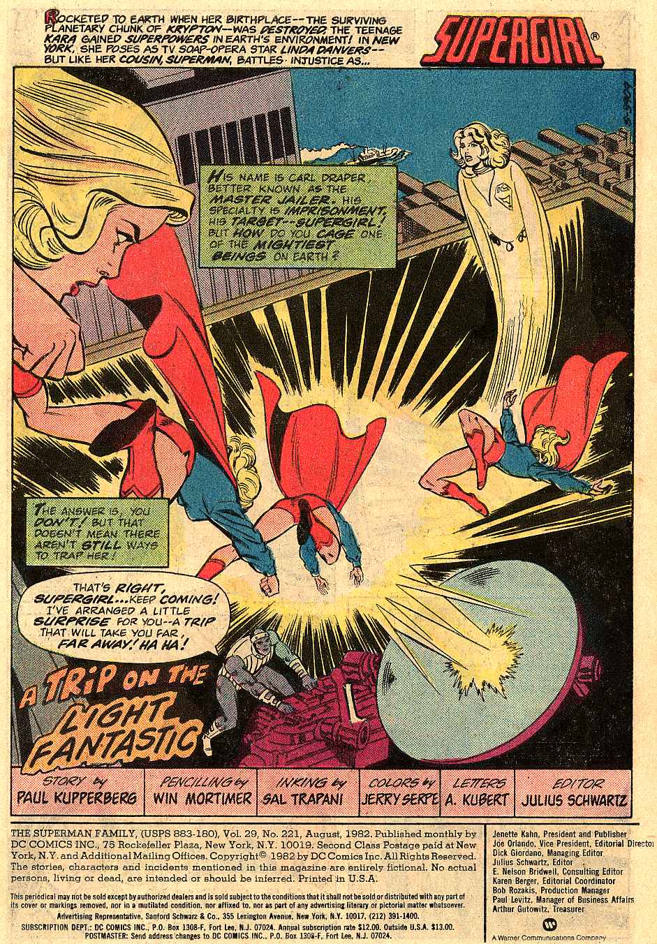 Read online The Superman Family comic -  Issue #221 - 2