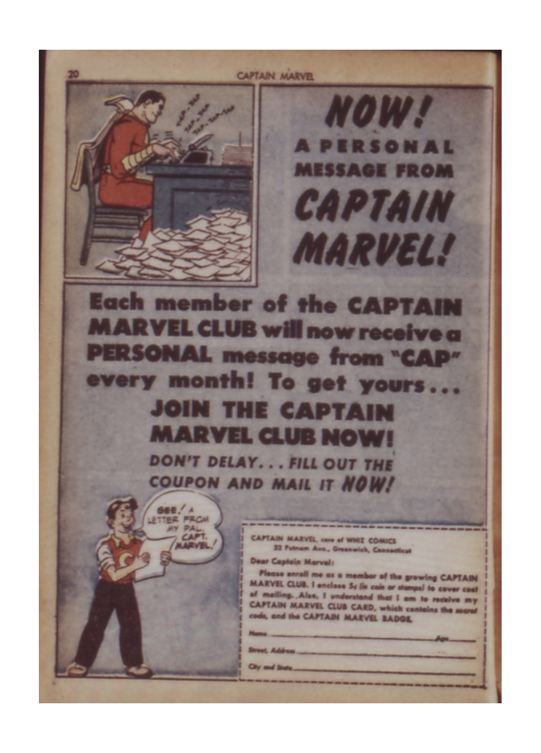 Read online Captain Marvel Adventures comic -  Issue #15 - 21