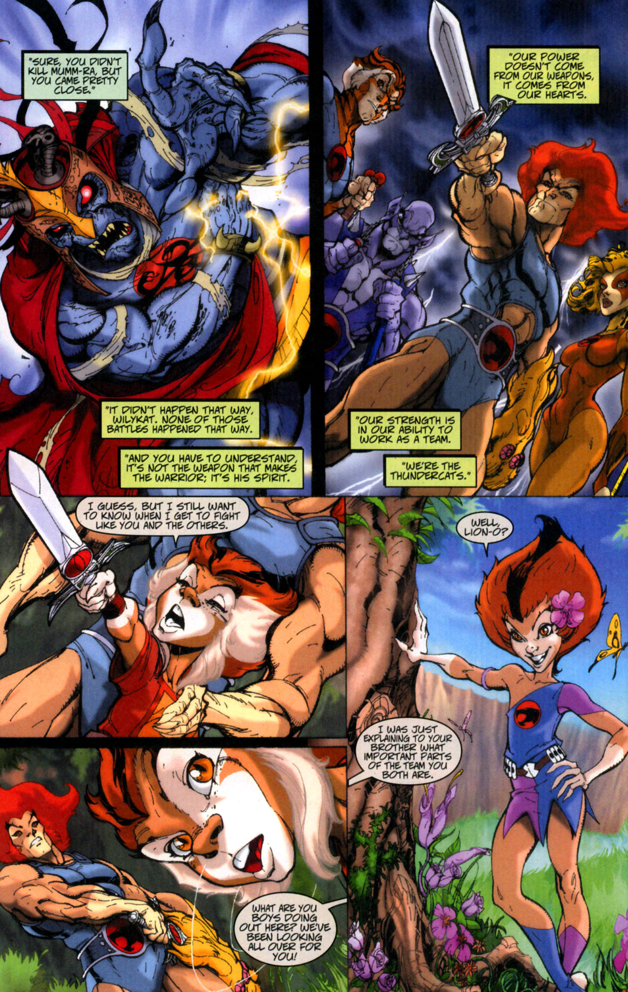 Read online ThunderCats (2002) comic -  Issue #0 - 12