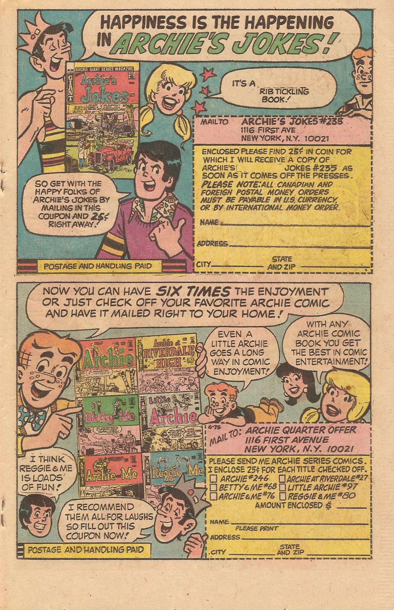 Read online Jughead (1965) comic -  Issue #242 - 19