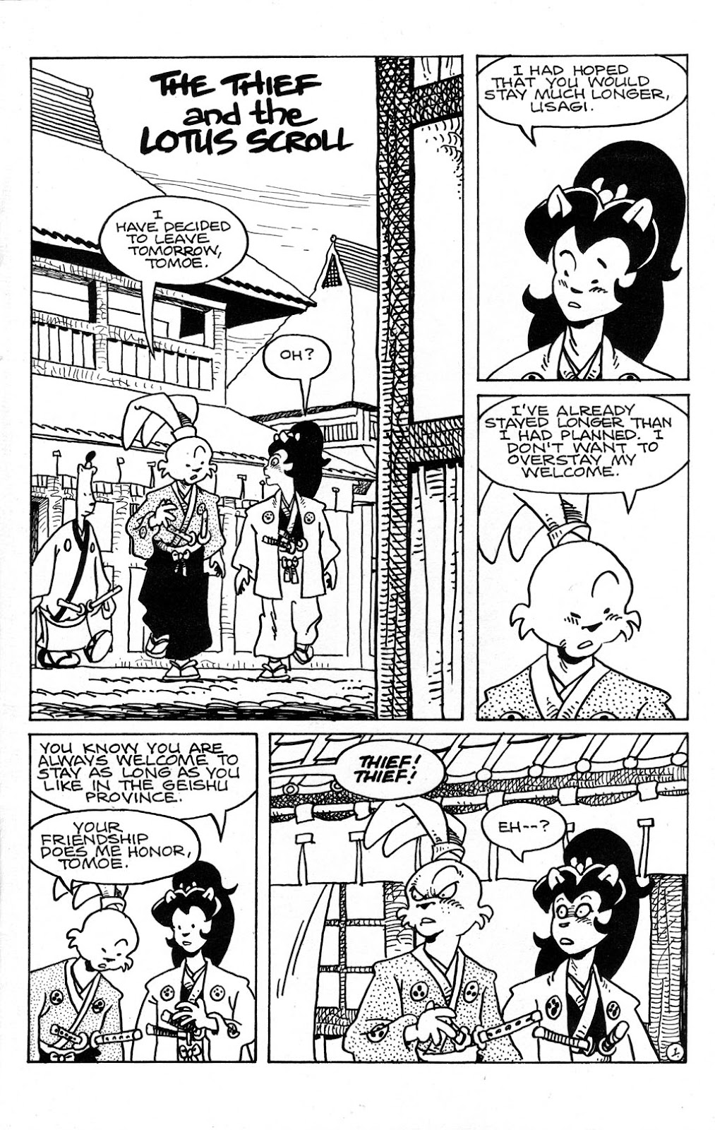 Usagi Yojimbo (1996) Issue #92 #92 - English 3