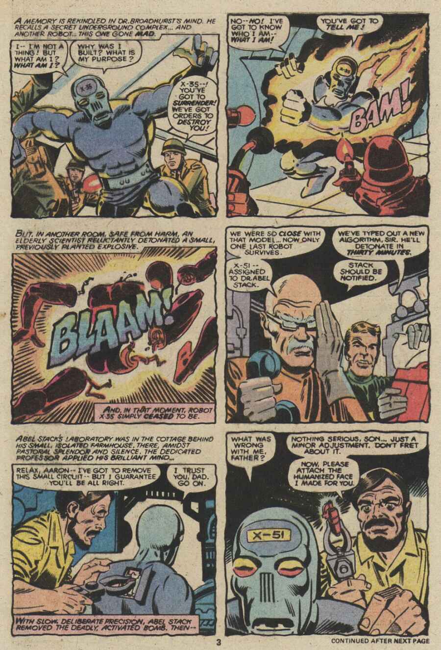 Read online Machine Man (1978) comic -  Issue #10 - 4