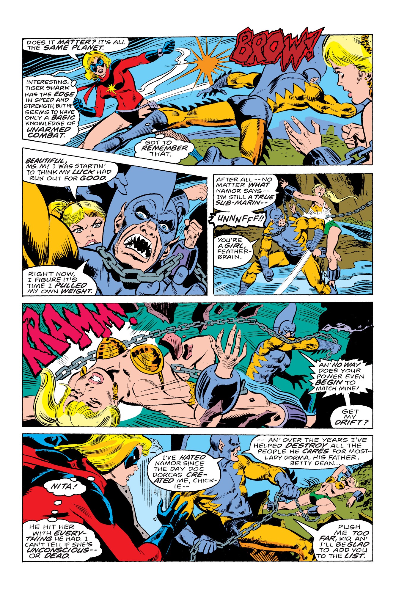 Read online Marvel Masterworks: Ms. Marvel comic -  Issue # TPB 2 - 35