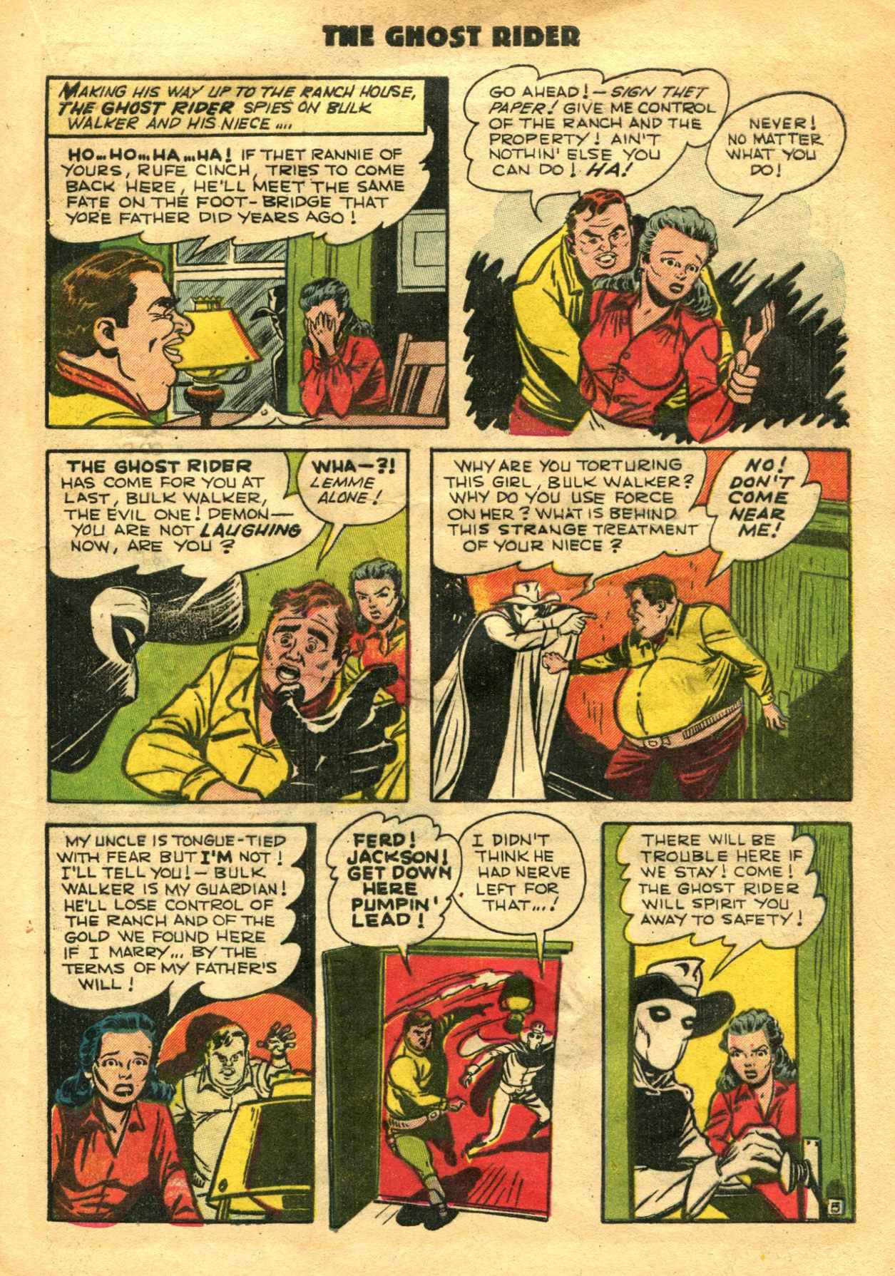 Read online The Ghost Rider (1950) comic -  Issue #5 - 15