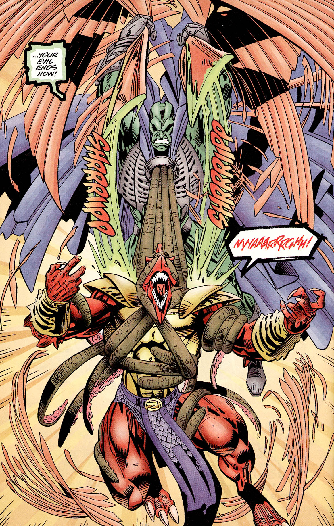 Read online Leonard Nimoy's Primortals (1996) comic -  Issue #0 - 16