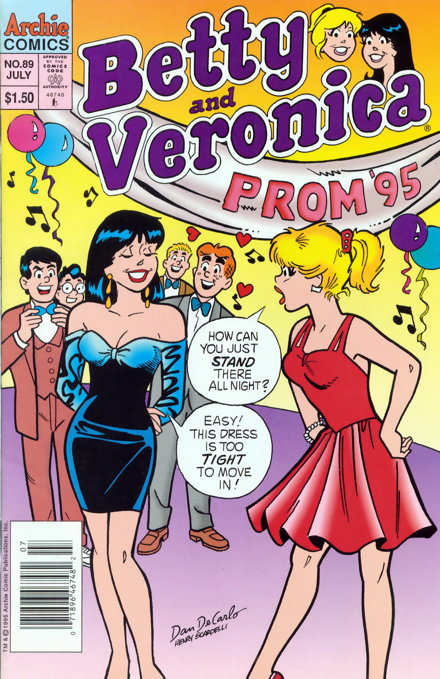 Read online Betty and Veronica (1987) comic -  Issue #89 - 1