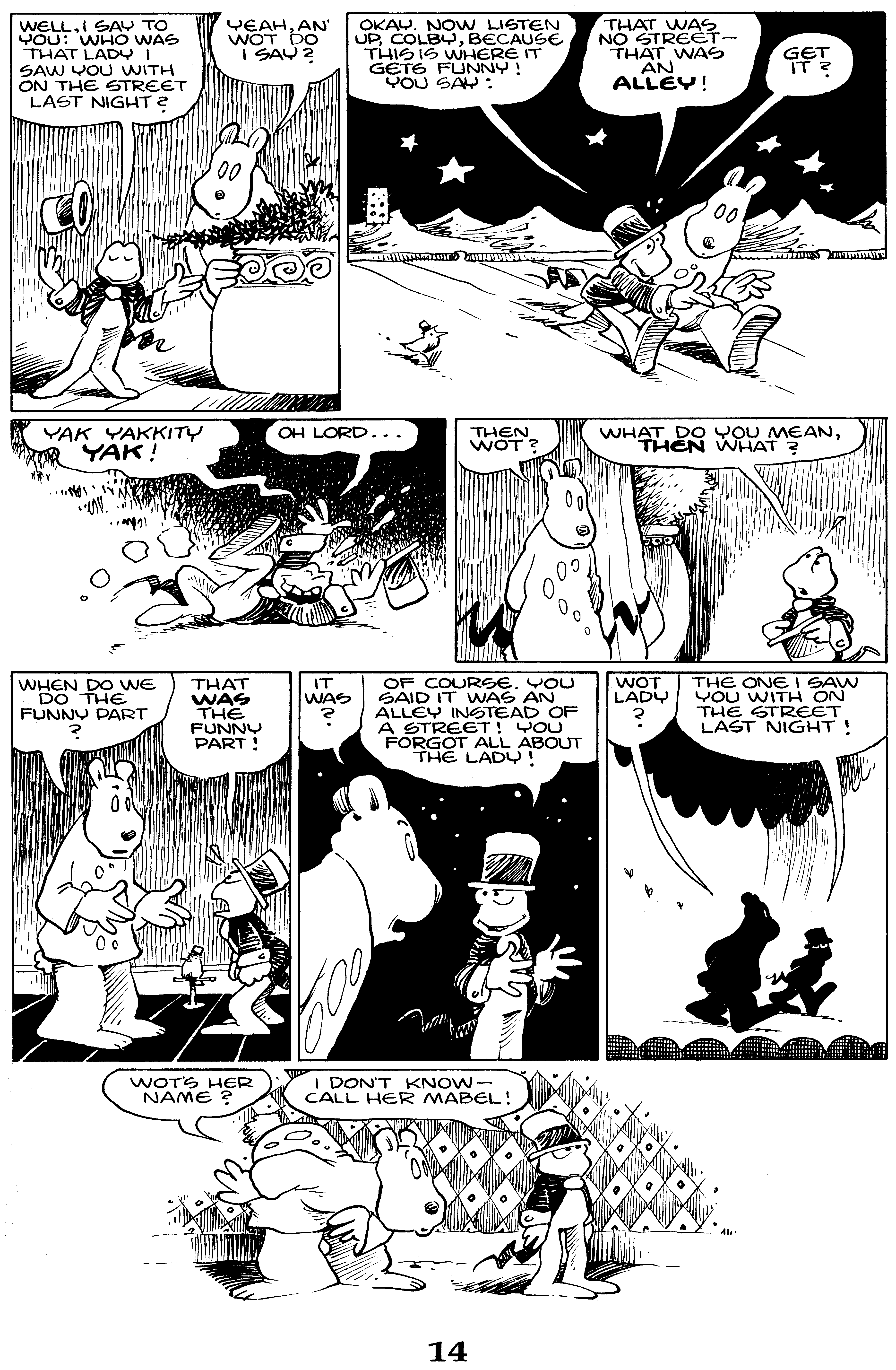 Read online Critters comic -  Issue #22 - 16