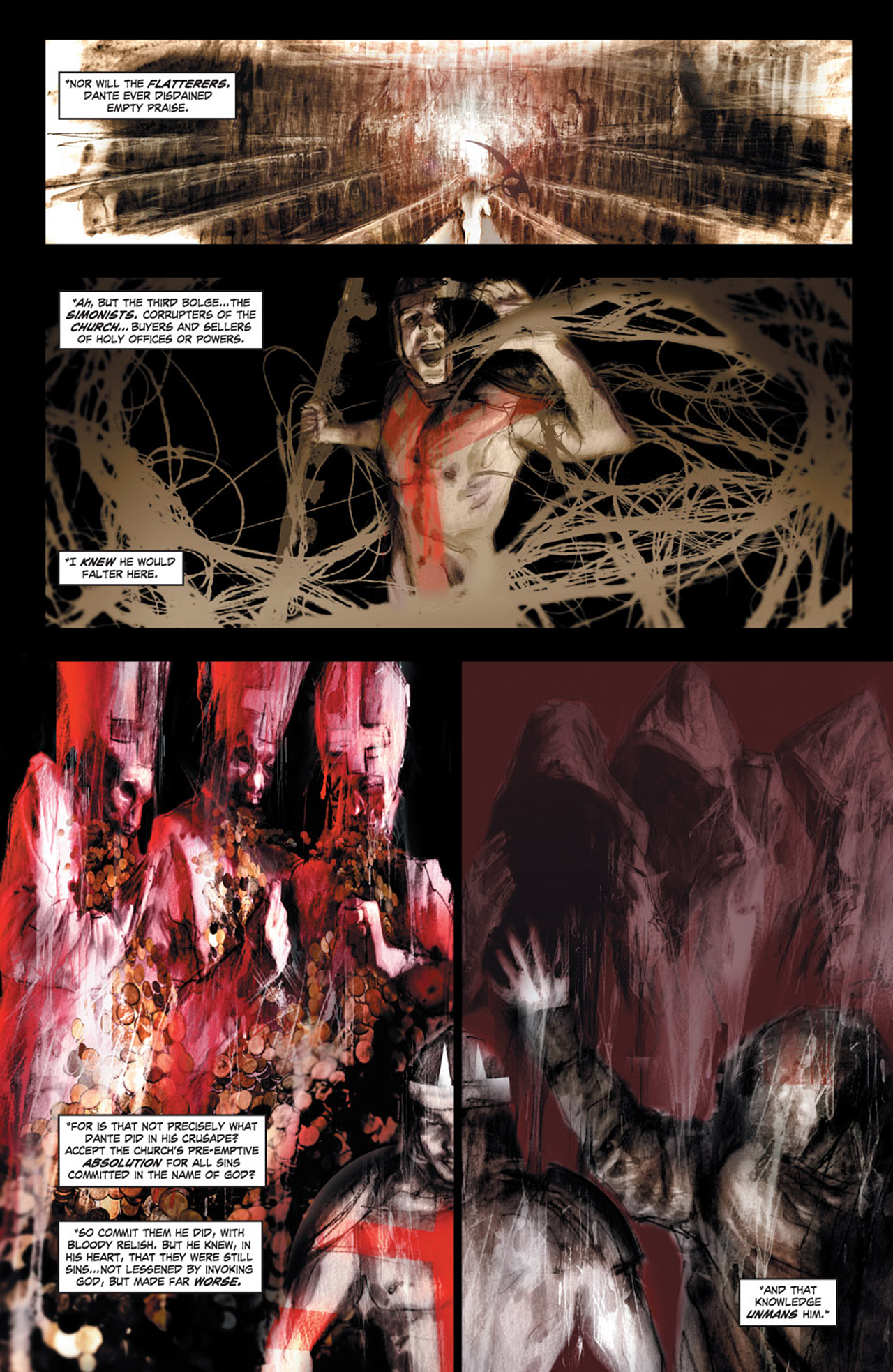 Read online Dante's Inferno comic -  Issue #5 - 5