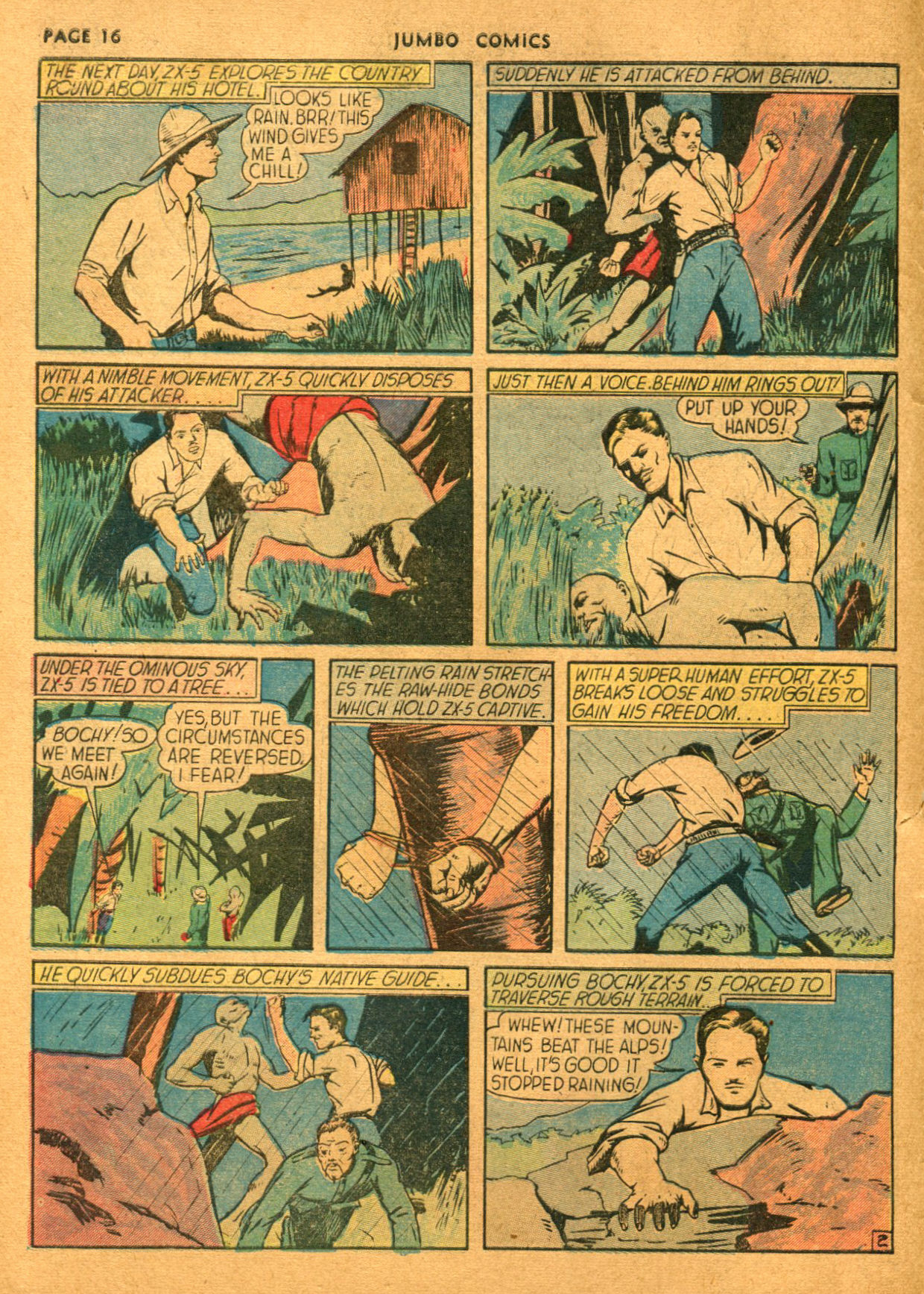 Read online Jumbo Comics comic -  Issue #18 - 18