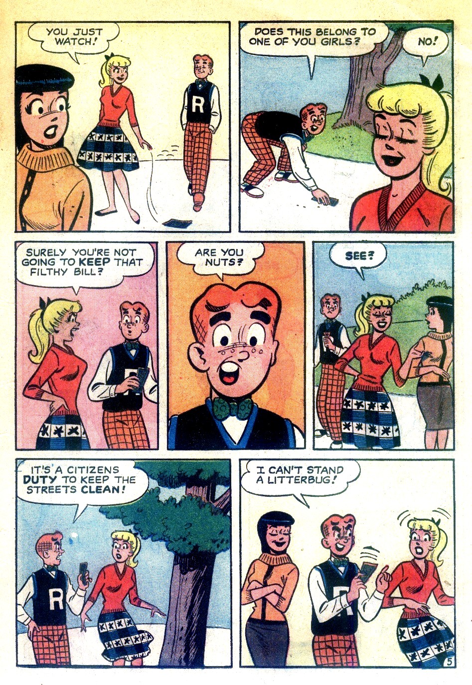 Read online Archie's Girls Betty and Veronica comic -  Issue #74 - 17