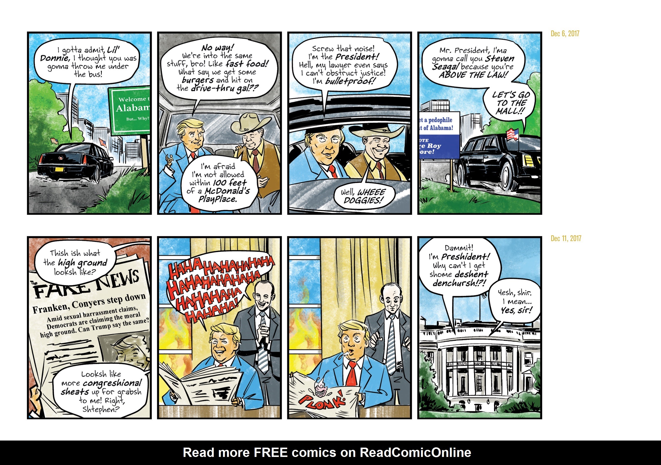 Read online Lil' Donnie: Executive Privilege comic -  Issue # TPB - 63