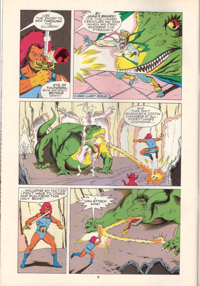 Read online ThunderCats (1987) comic -  Issue #18 - 6