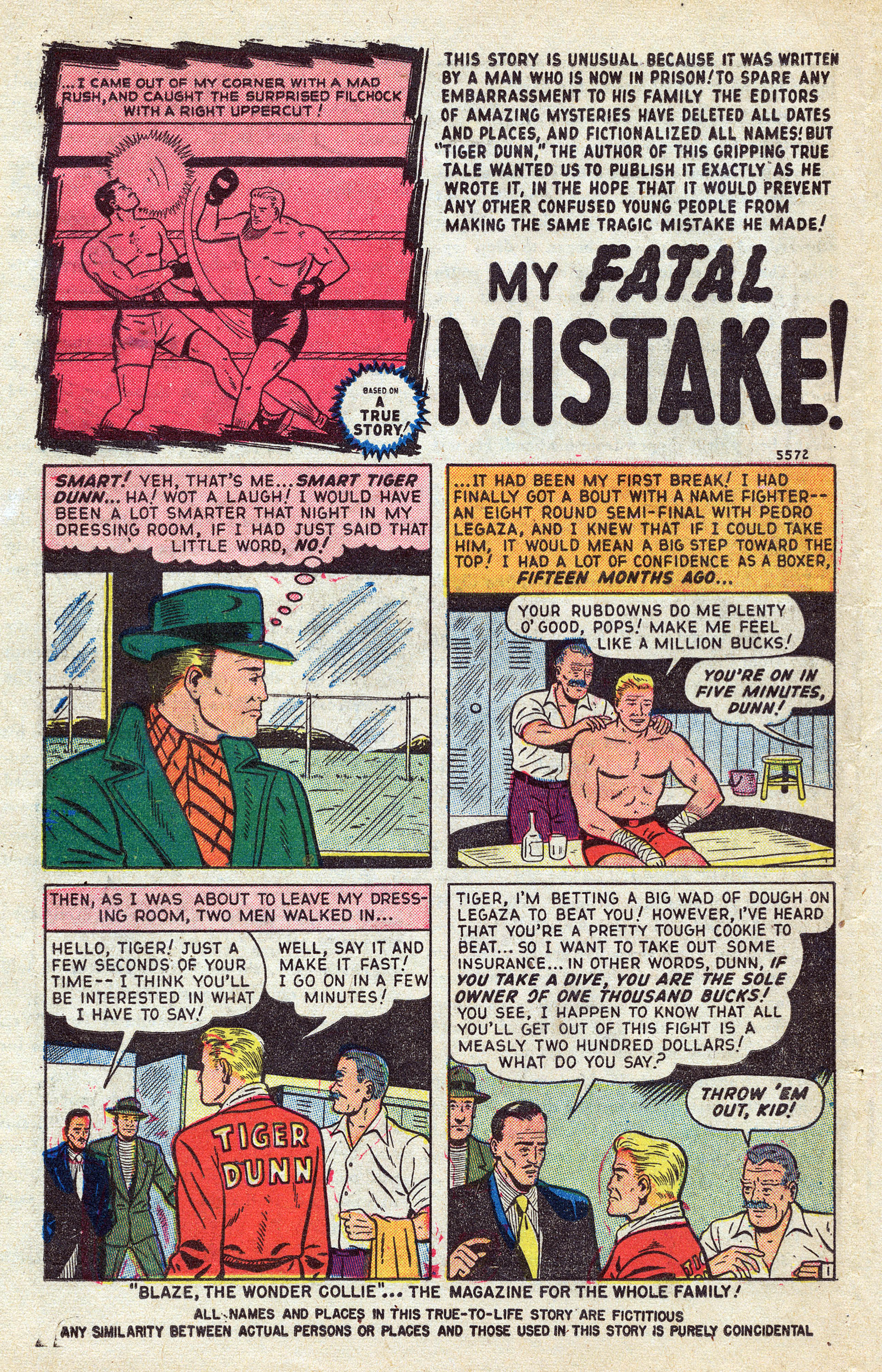 Read online Amazing Mysteries comic -  Issue #34 - 24