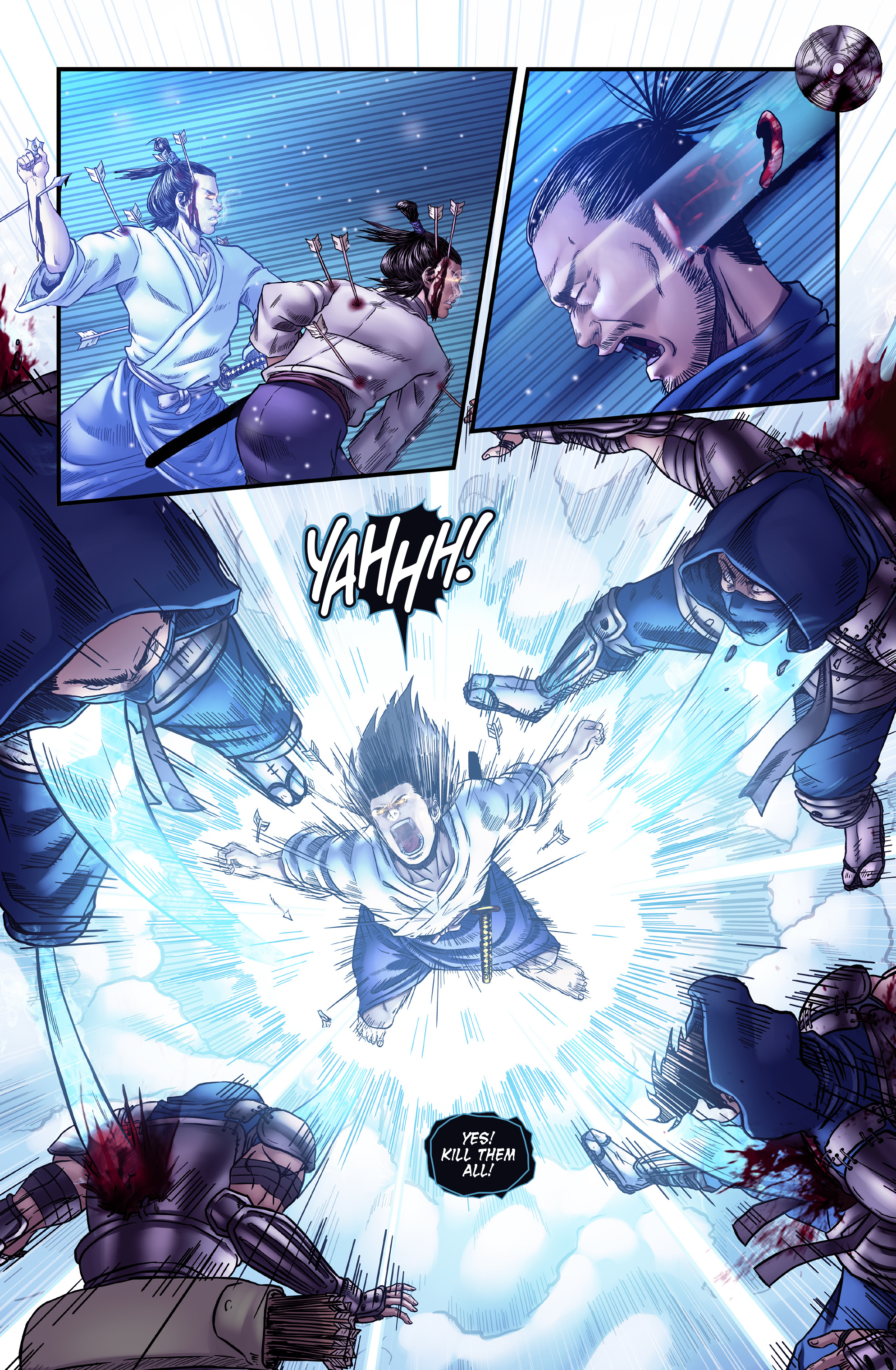 Read online Honor and Curse comic -  Issue #5 - 17