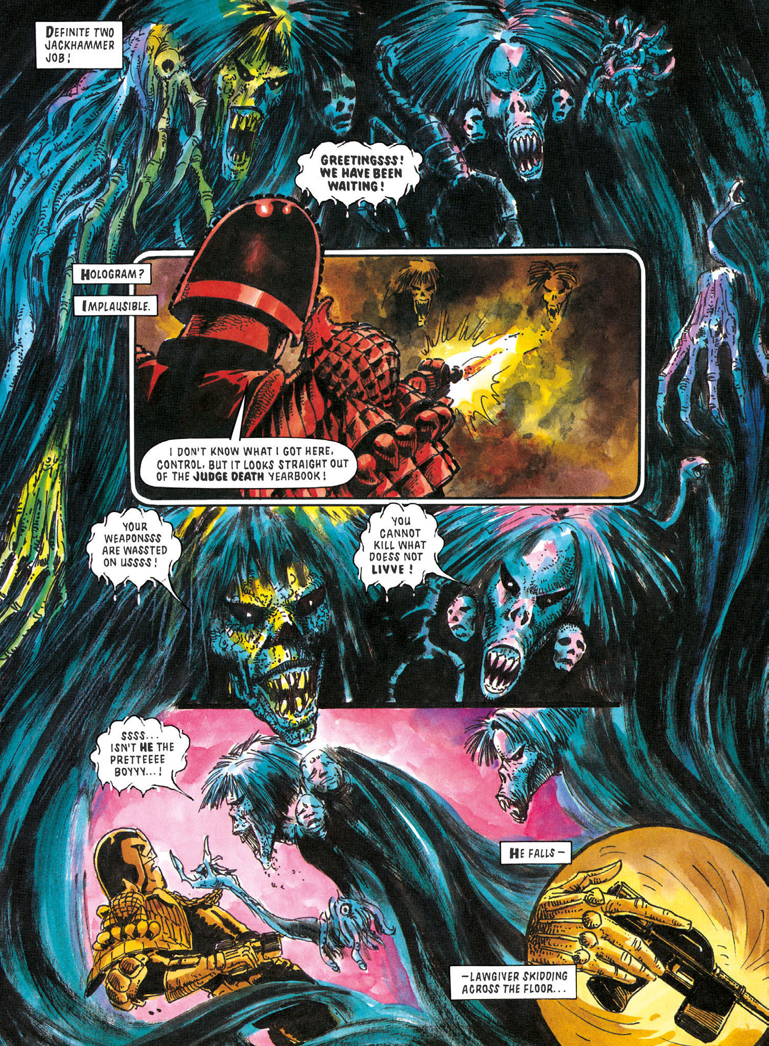 Read online Essential Judge Dredd: Necropolis comic -  Issue # TPB (Part 1) - 45