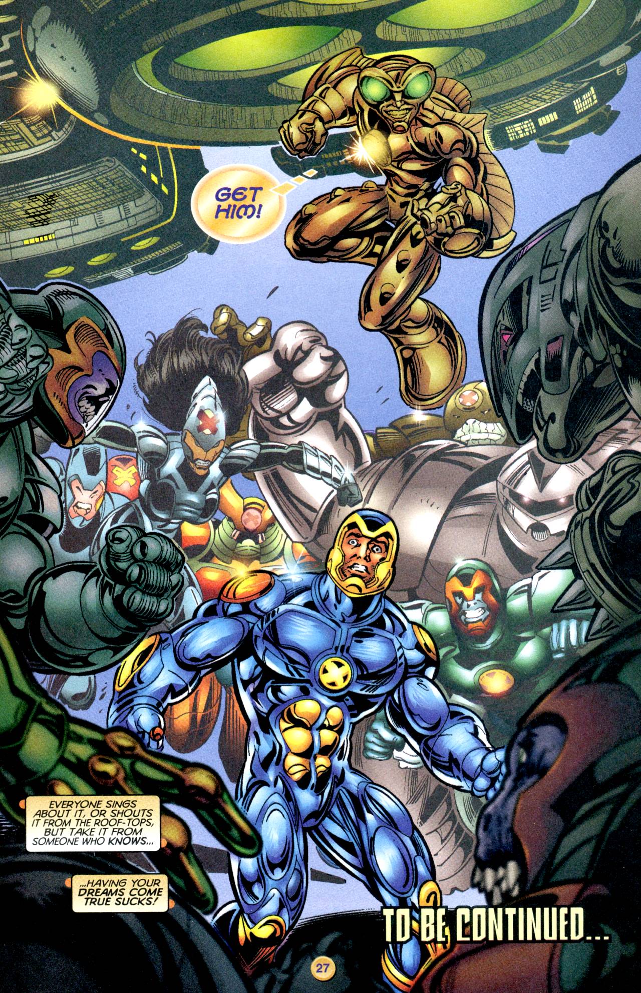 Read online X-O Manowar (1996) comic -  Issue #12 - 24