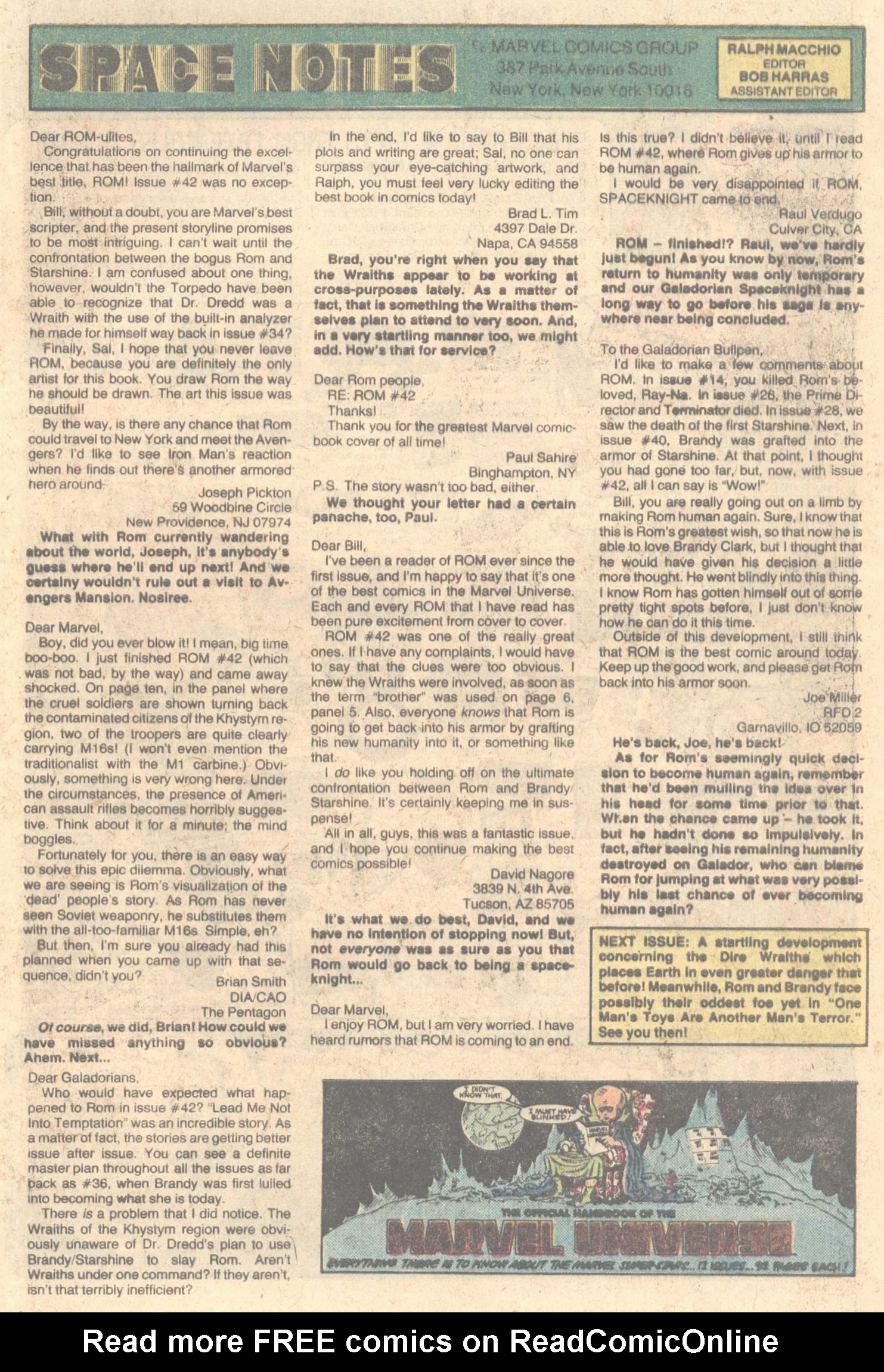 Read online ROM (1979) comic -  Issue #46 - 32
