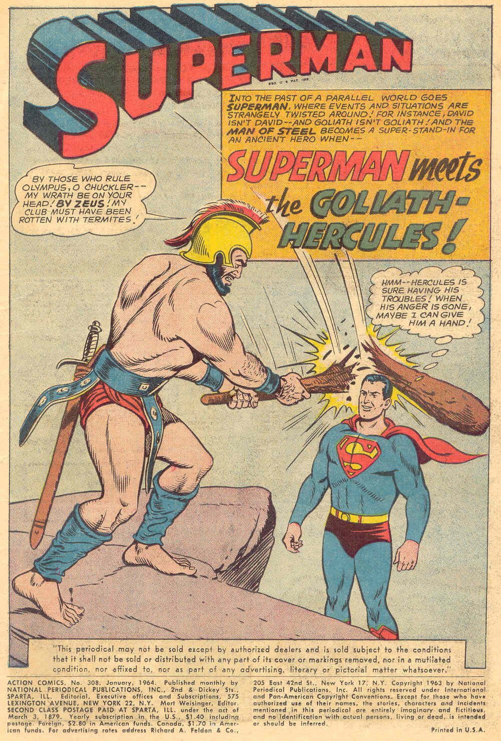 Read online Action Comics (1938) comic -  Issue #308 - 3