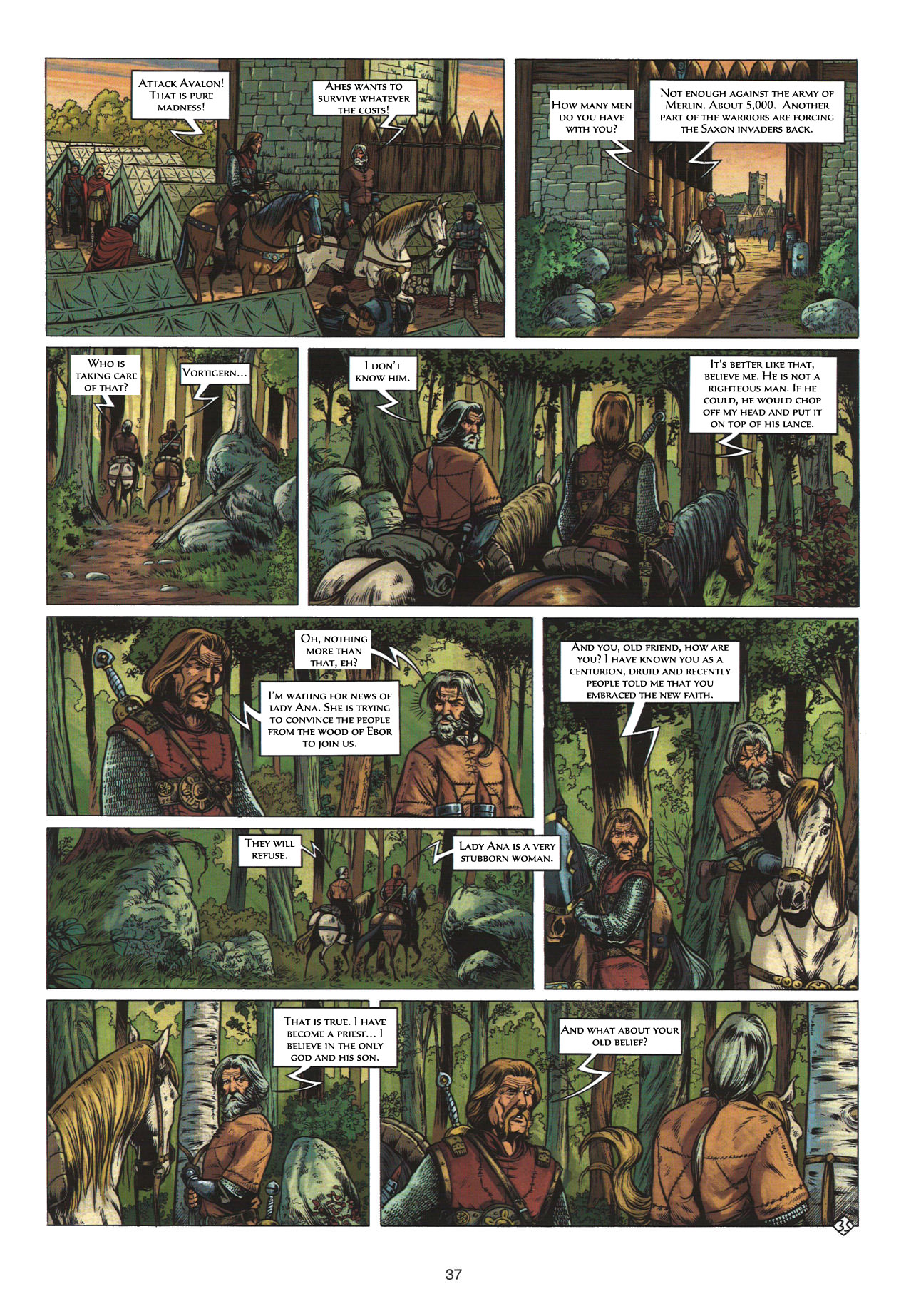 Read online Merlijn comic -  Issue #6 - 37