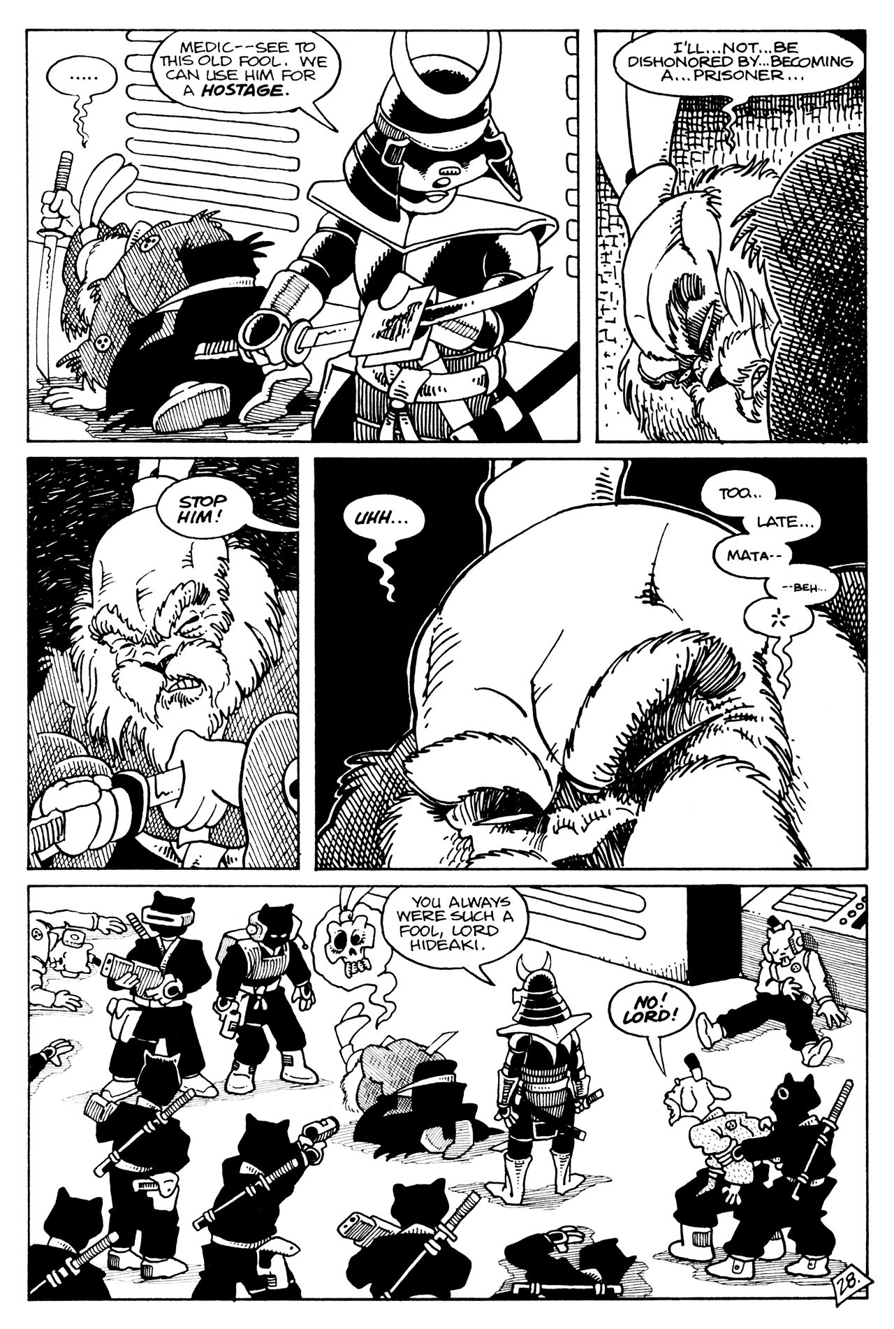 Read online Space Usagi (1992) comic -  Issue #1 - 29