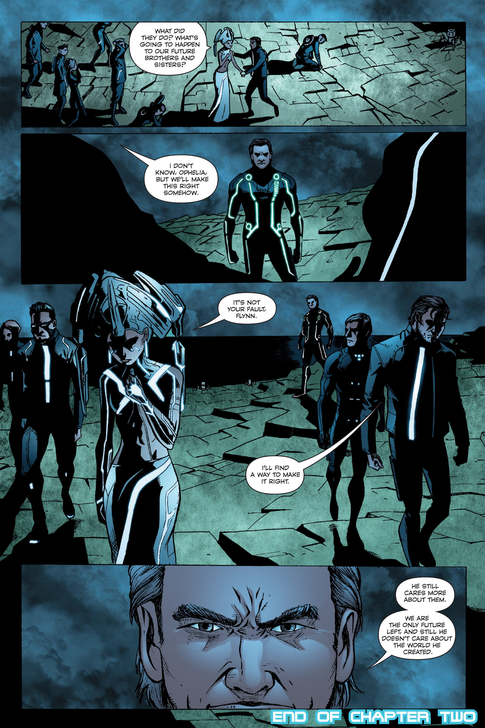 Read online TRON: Betrayal comic -  Issue # TPB - 107
