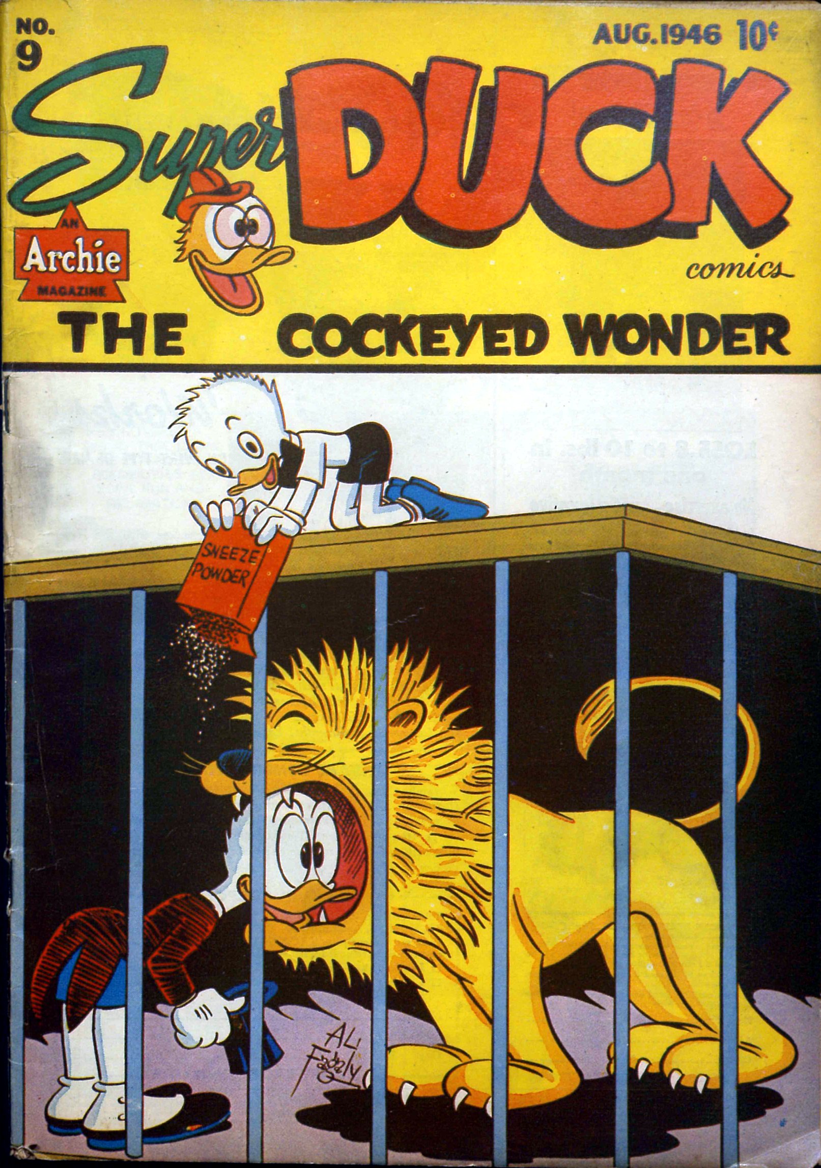 Read online Super Duck Comics comic -  Issue #9 - 1