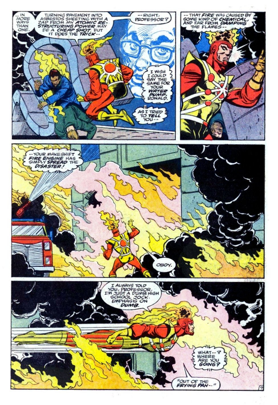 The Fury of Firestorm Issue #33 #37 - English 8