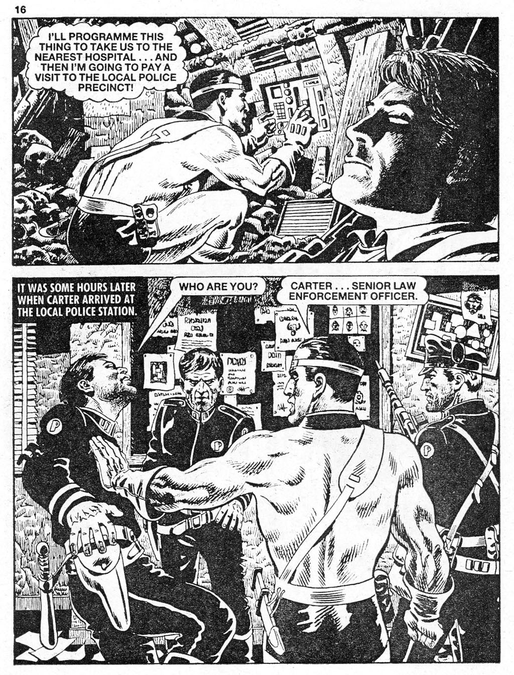 Read online Starblazer comic -  Issue #239 - 16