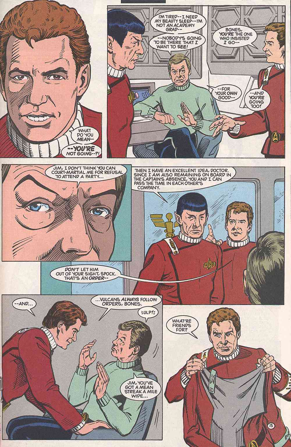 Read online Star Trek (1989) comic -  Issue #25 - 15