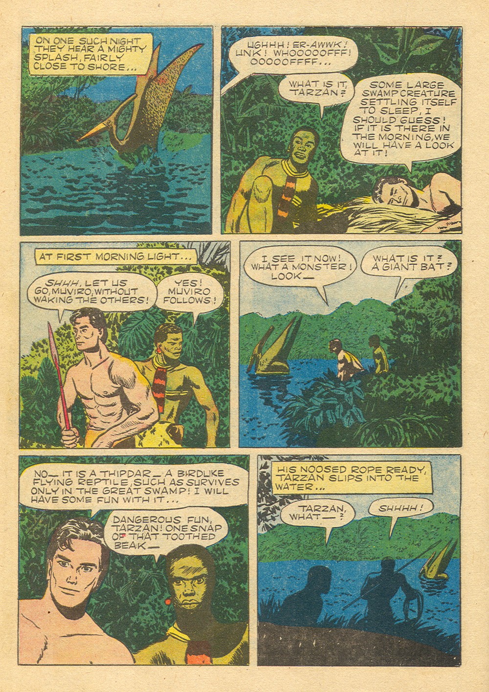 Read online Tarzan (1948) comic -  Issue #39 - 6