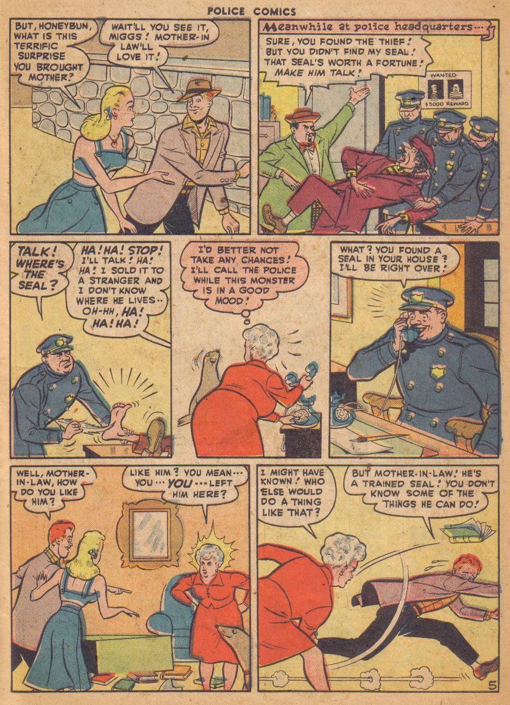 Read online Police Comics comic -  Issue #69 - 39