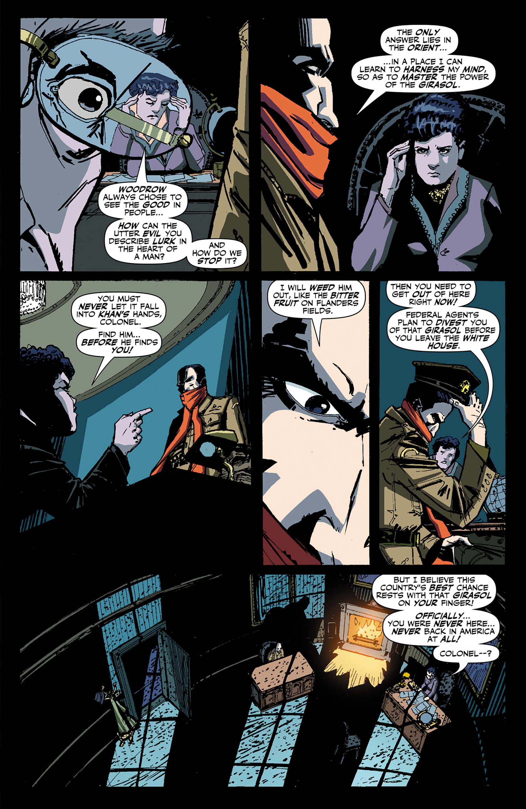 Read online The Shadow/Green Hornet: Dark Nights comic -  Issue #1 - 10