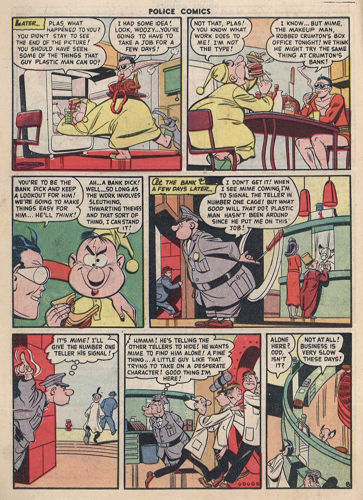 Read online Police Comics comic -  Issue #97 - 10
