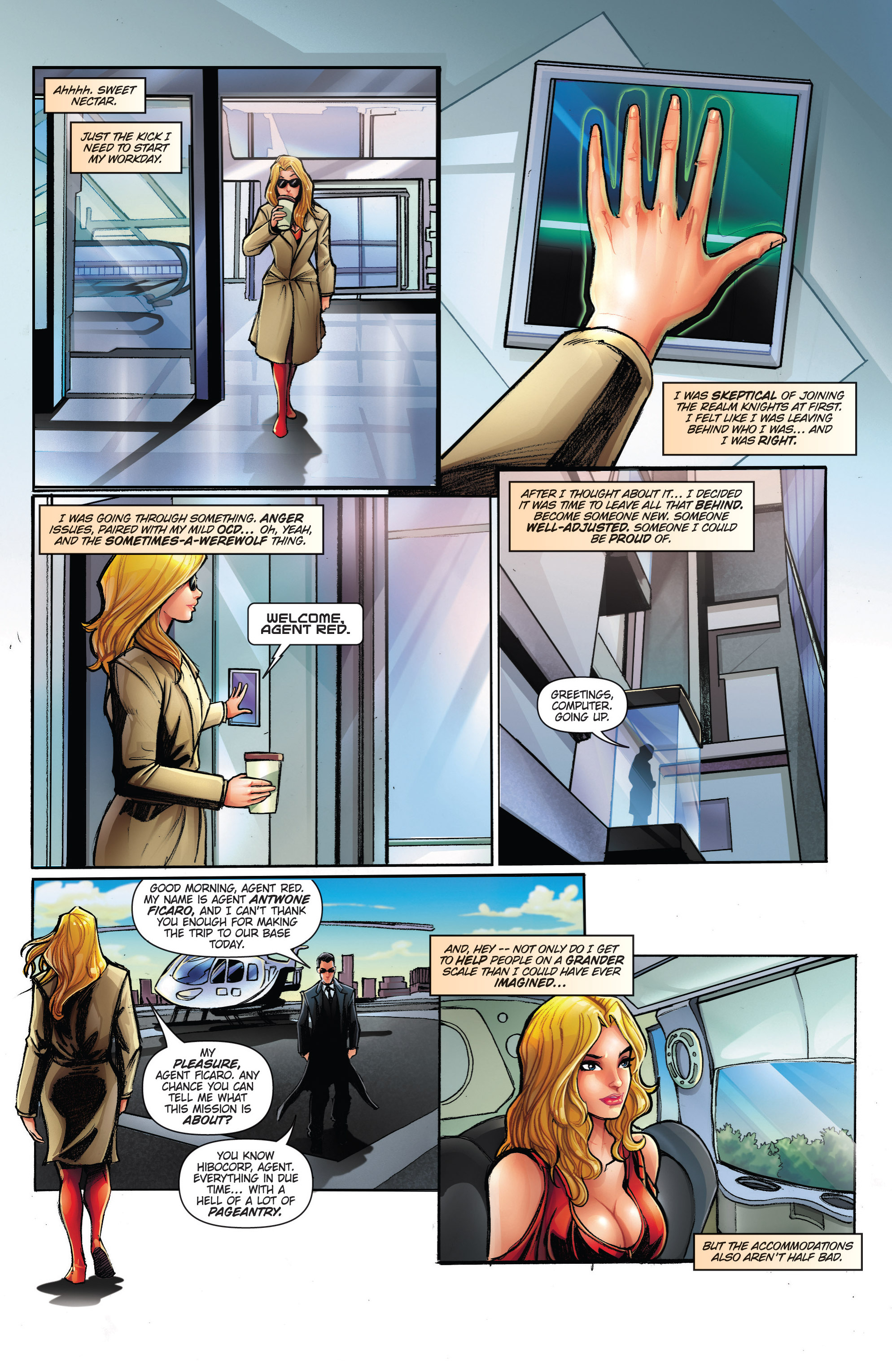Read online Grimm Fairy Tales presents Code Red comic -  Issue # TPB - 12