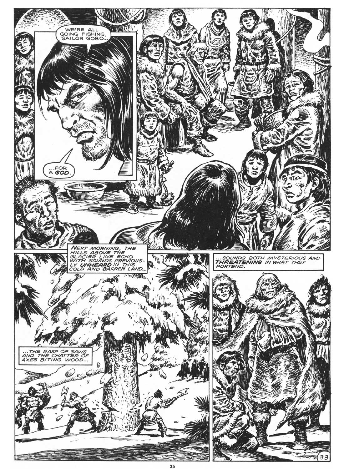 The Savage Sword Of Conan issue 168 - Page 36