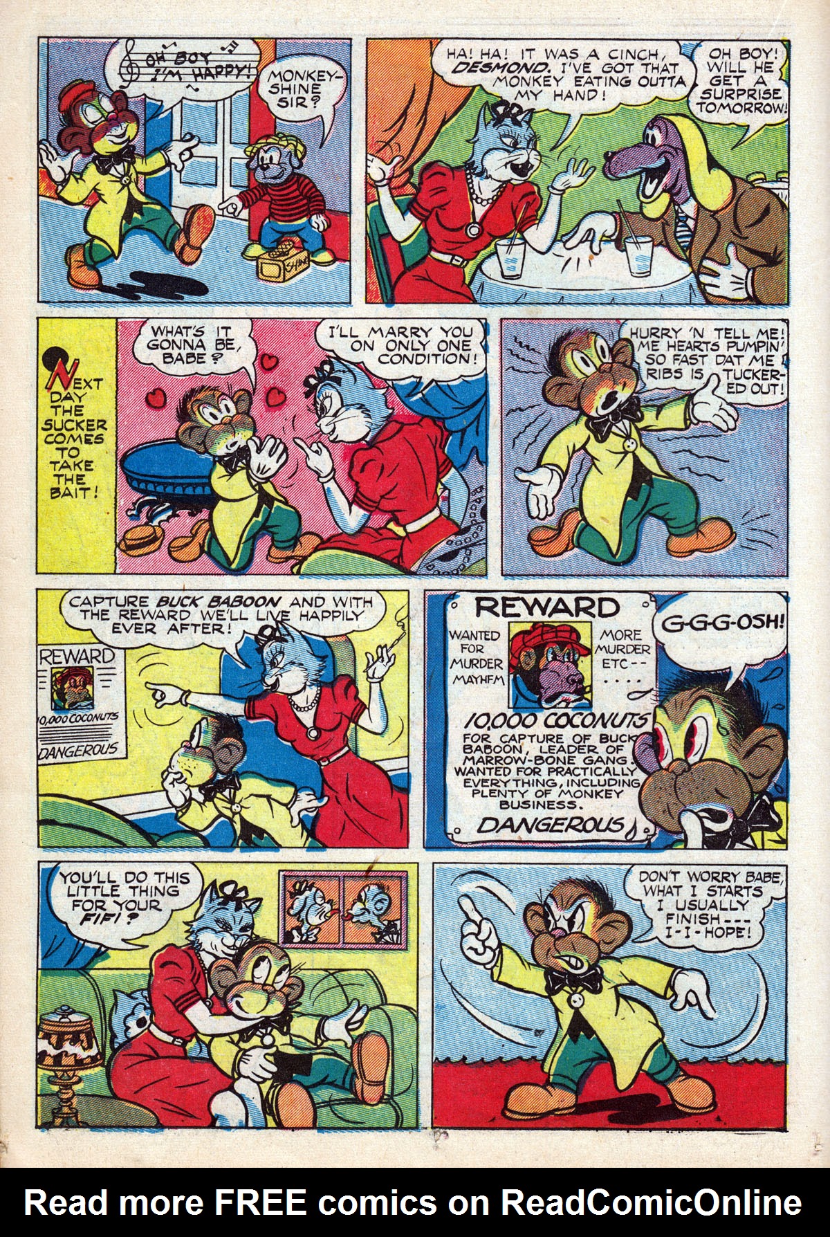 Read online Comedy Comics (1942) comic -  Issue #12 - 34