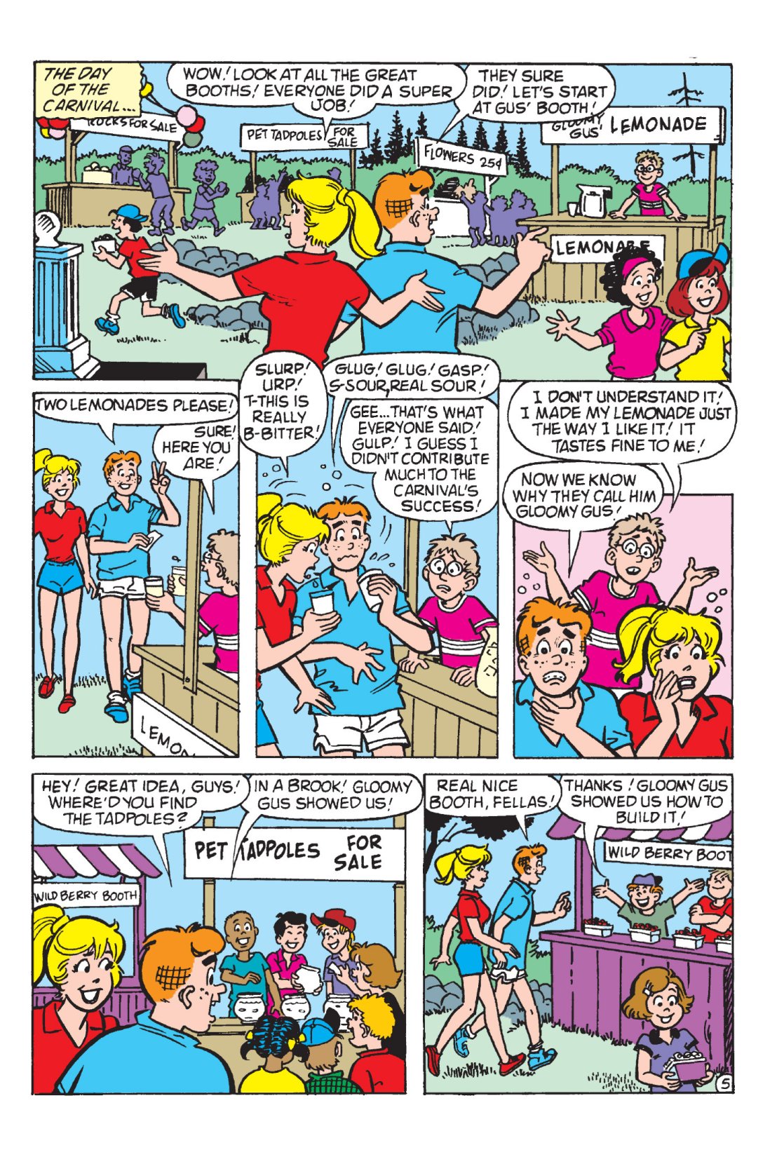Read online Archie's Camp Tales comic -  Issue # TPB - 107