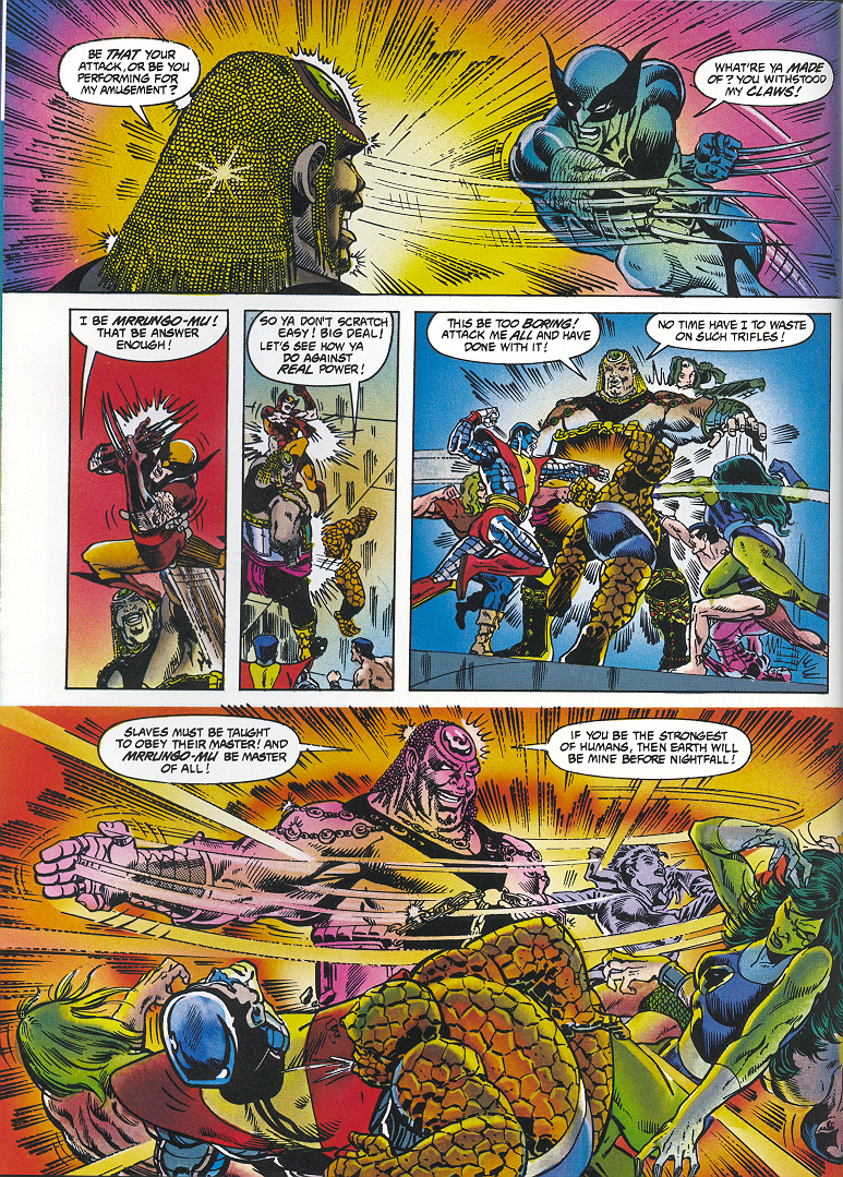Read online Marvel Graphic Novel comic -  Issue #58 - Silver Surfer - The Enslavers - 28