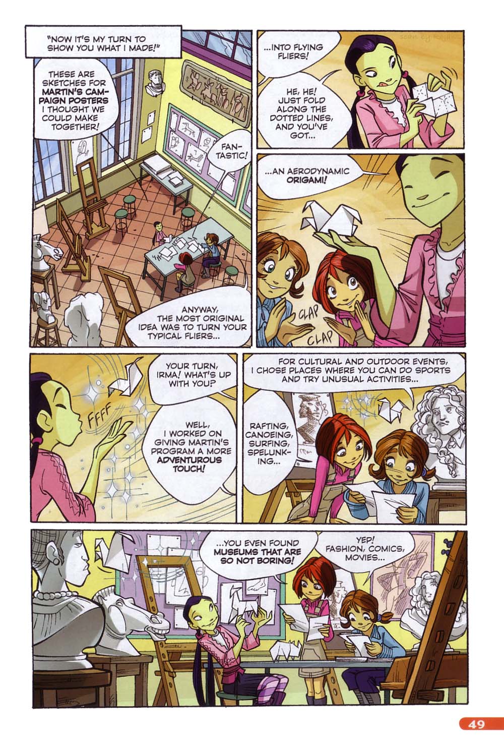 Read online W.i.t.c.h. comic -  Issue #69 - 39