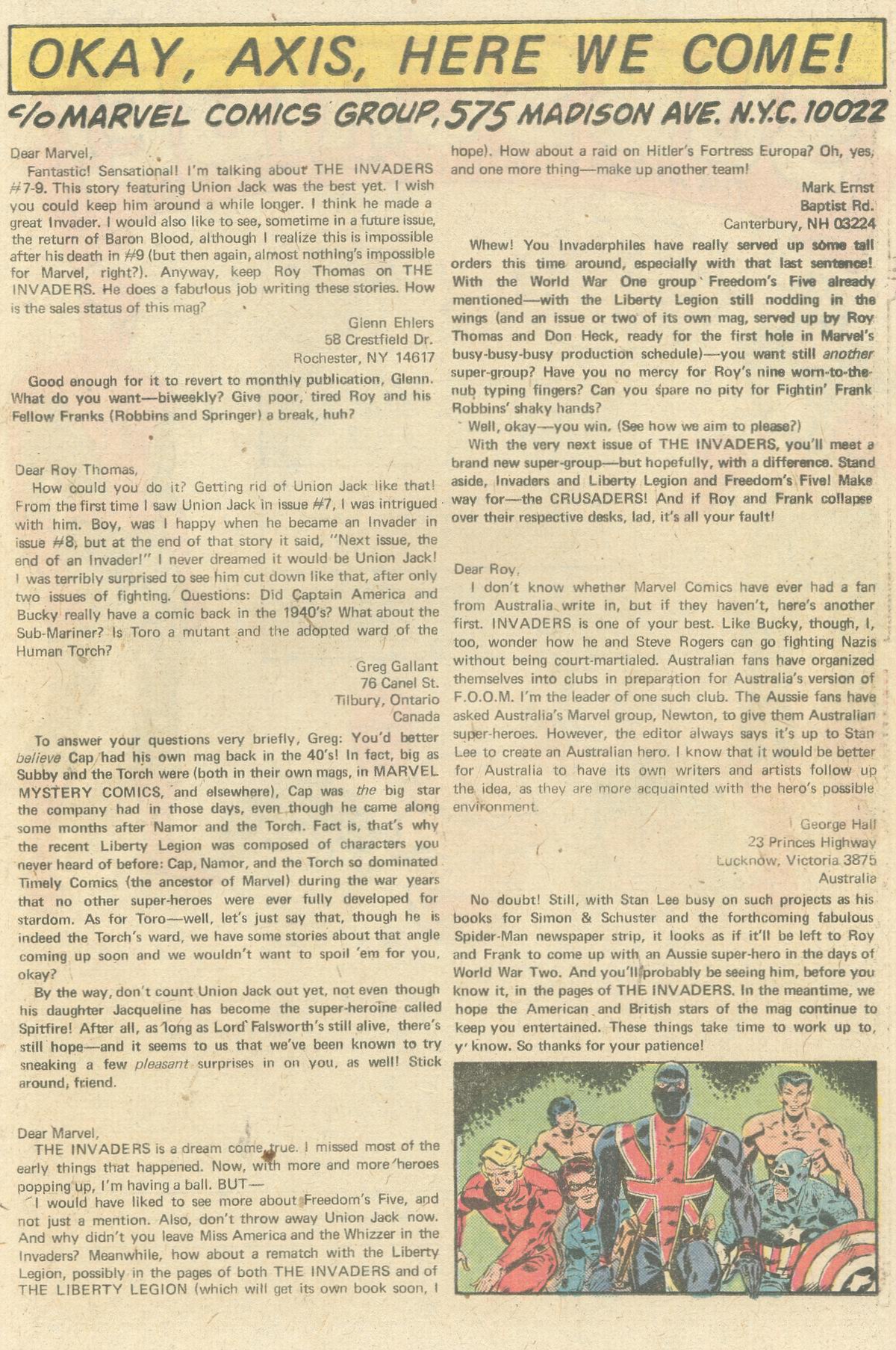 Read online The Invaders (1975) comic -  Issue #14 - 13